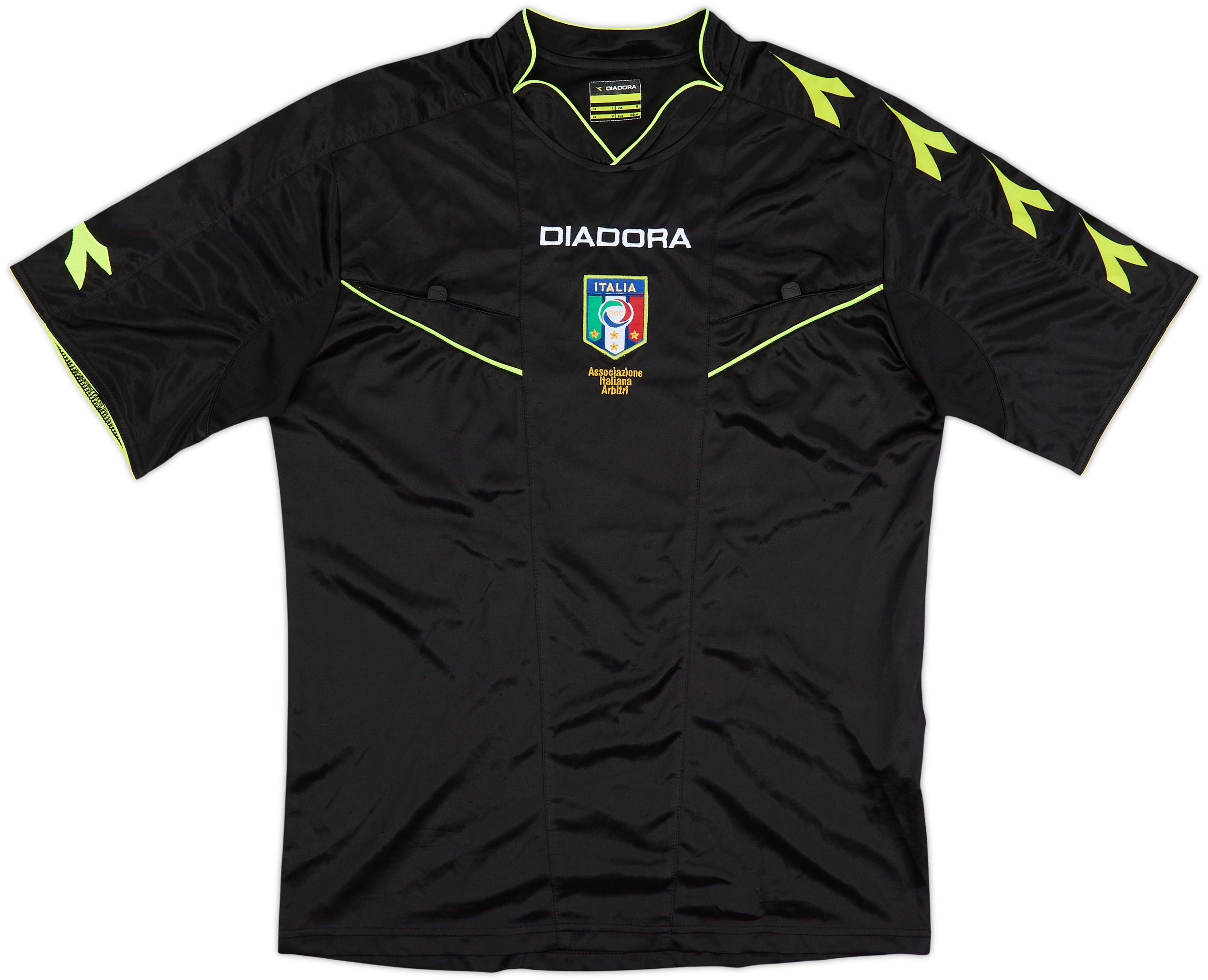 2013-14 Italy Diadora Referee Shirt - 8/10 - (M)