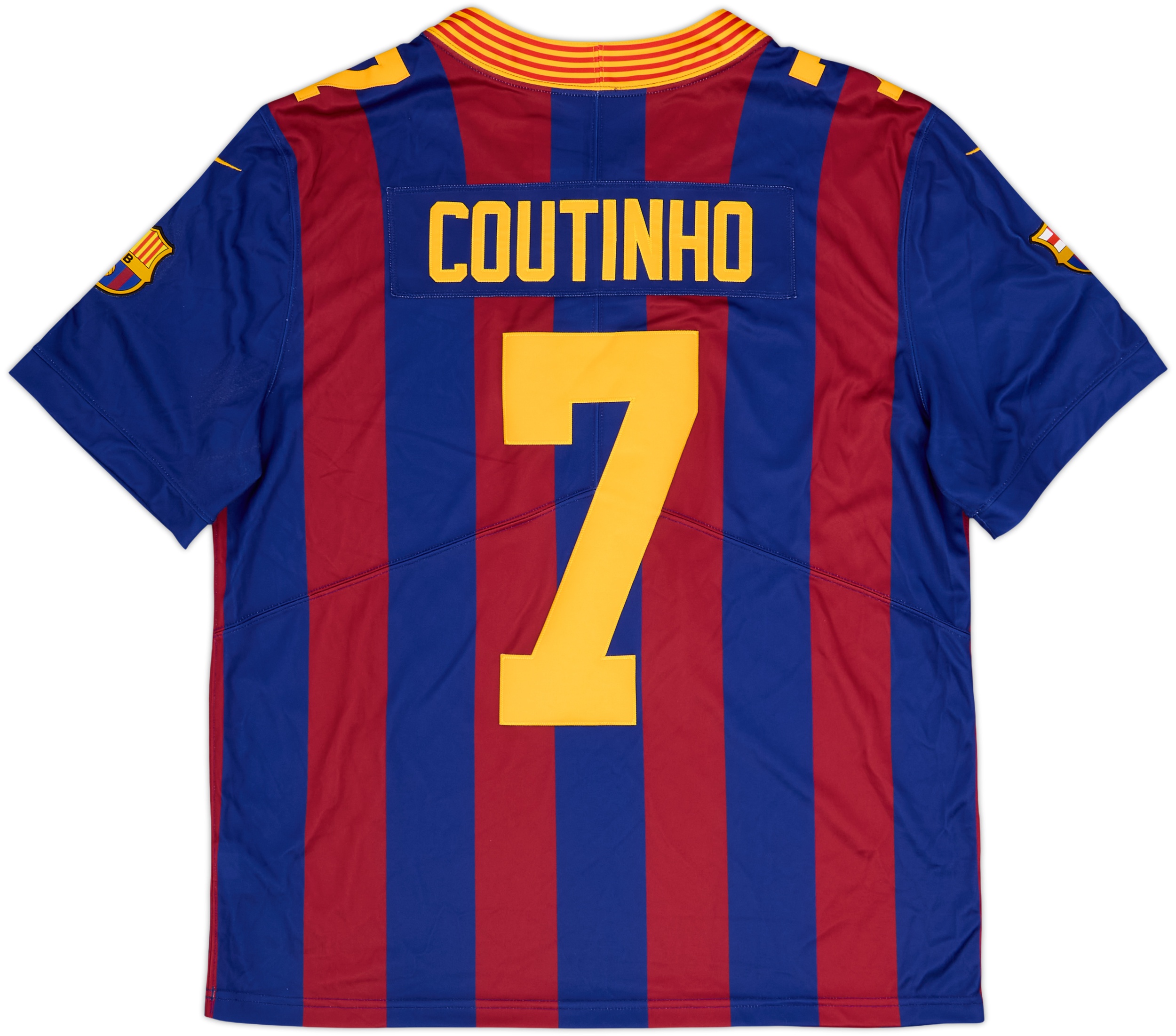 2018 Barcelona Nike Limited Edition NFL Shirt Coutinho #7 - 8/10