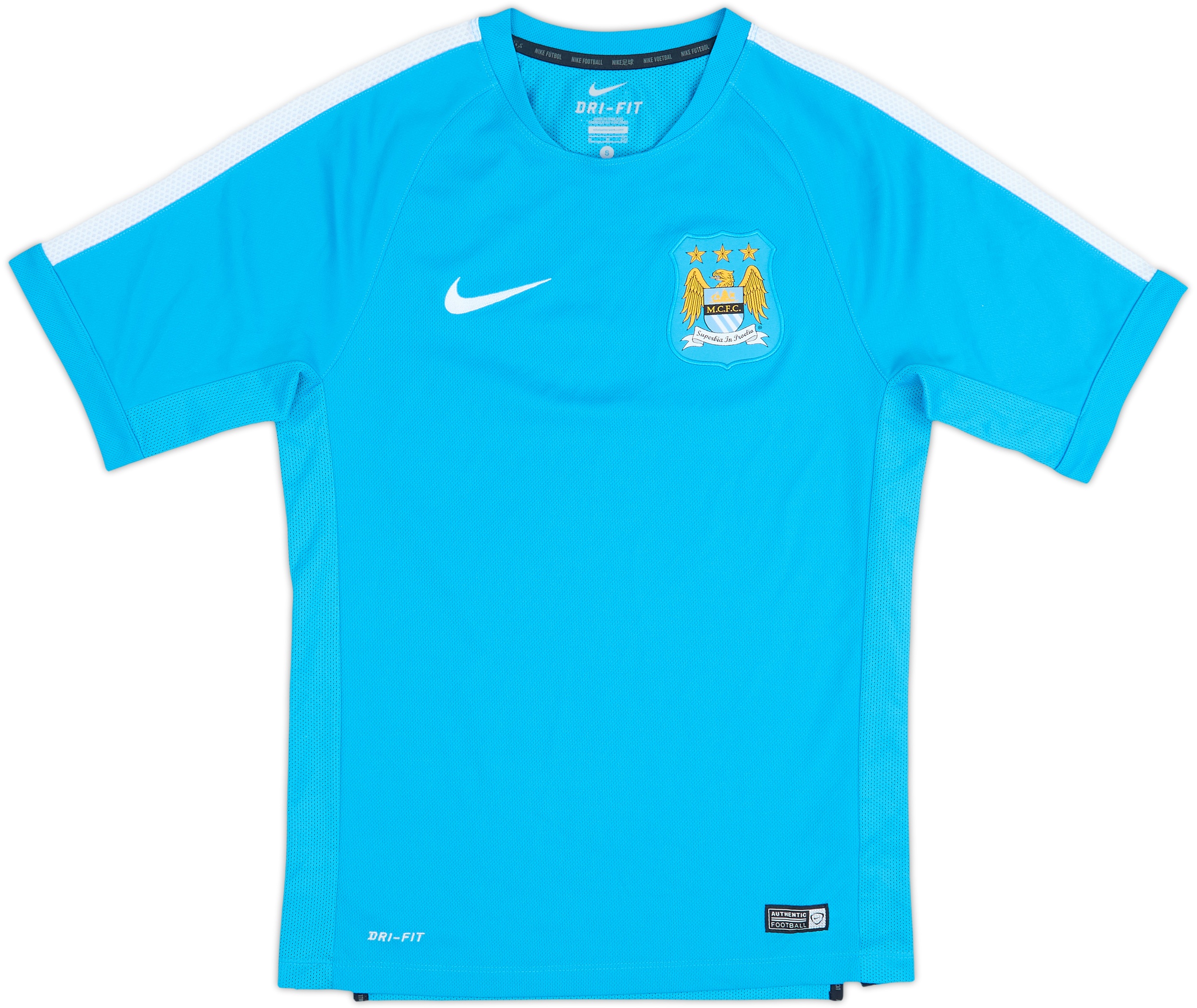 2014-15 Manchester City Nike Training Shirt - 10/10 - (S)