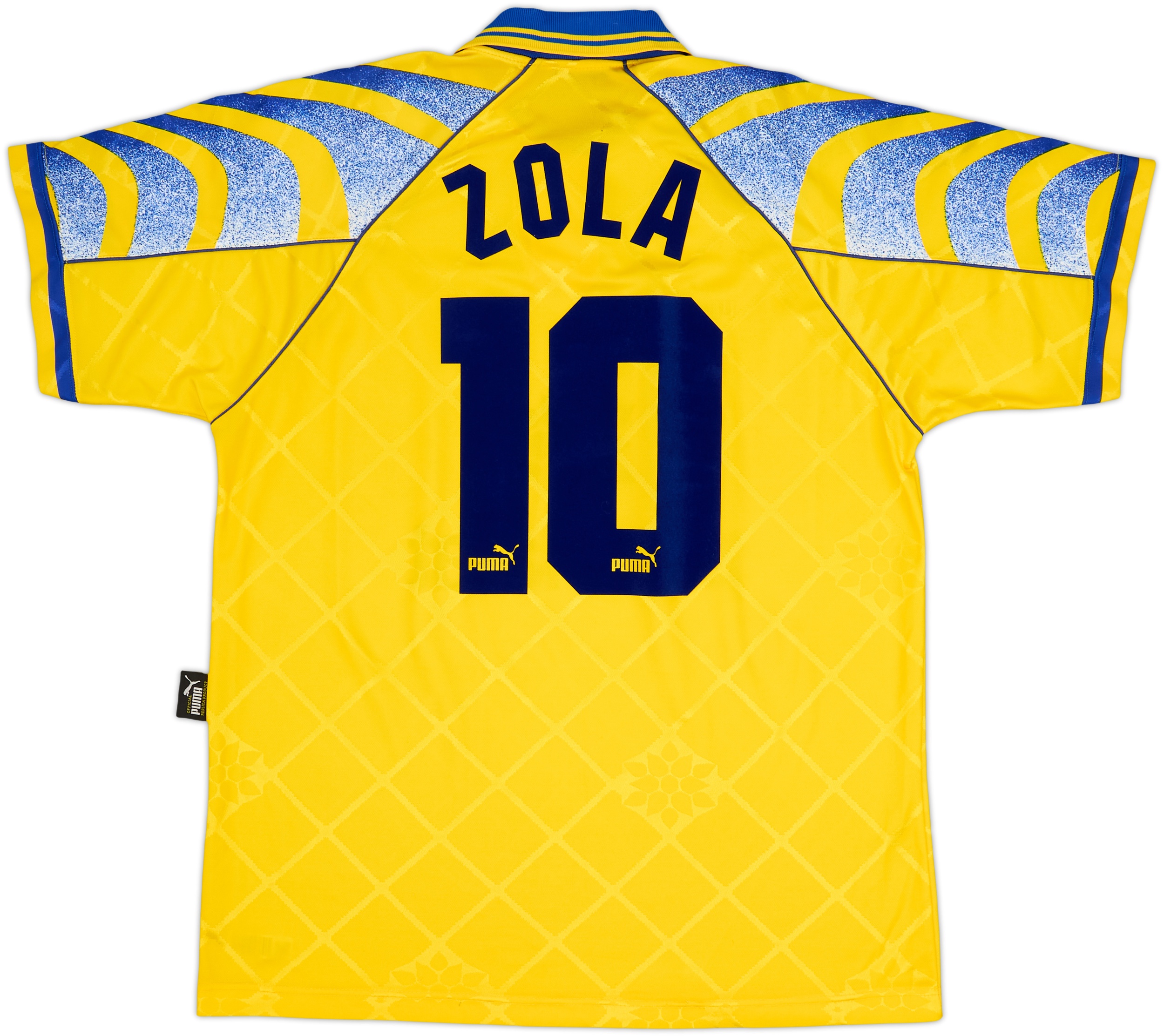 サッカーユニホーム パルマ 1995-96  PUMA XLサイズ 1995-96 Parma Third Shirt Zola #10 - 8/10 - (XL)