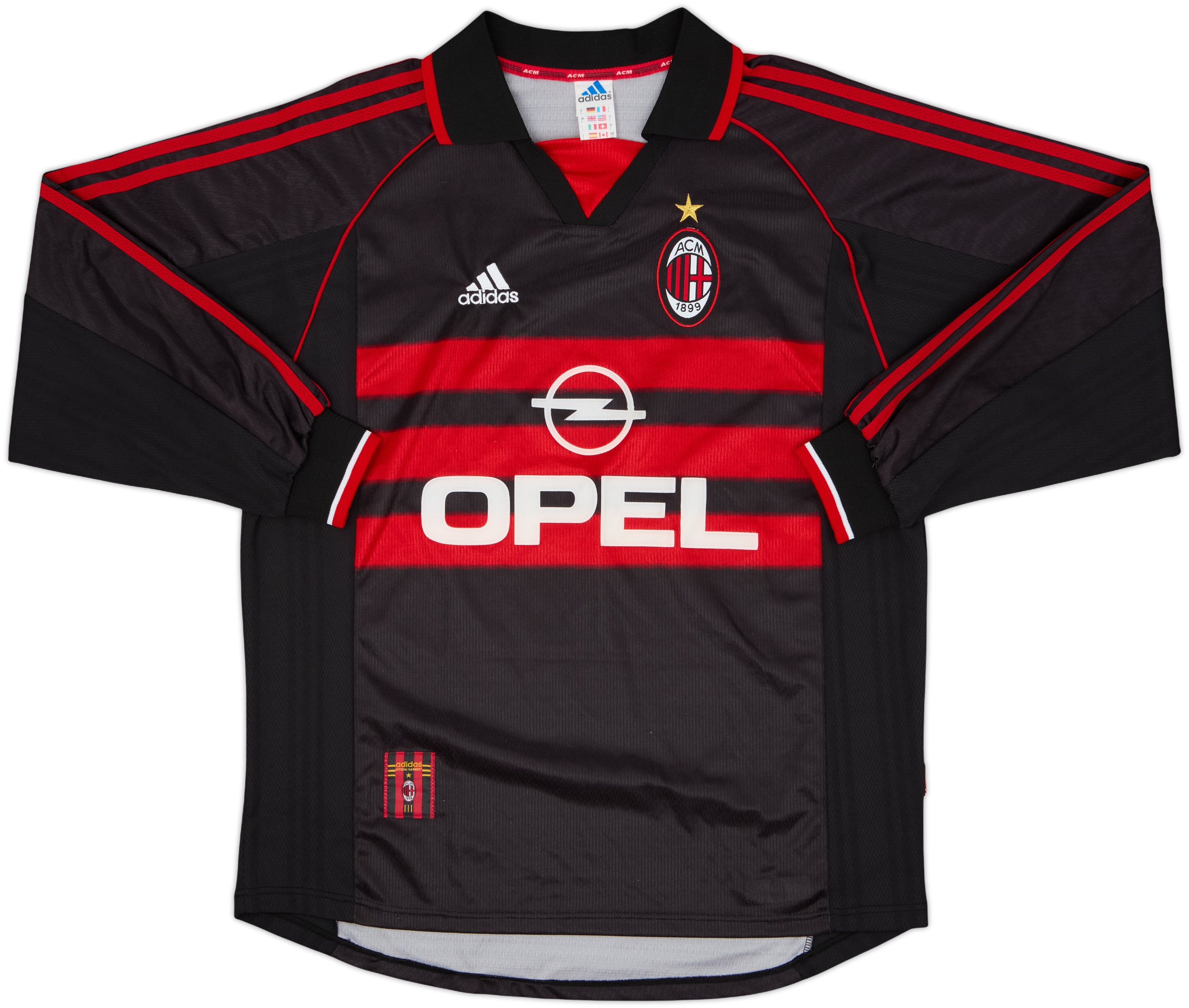 1998-99 AC Milan Third L/S Shirt - 8/10 - (L)