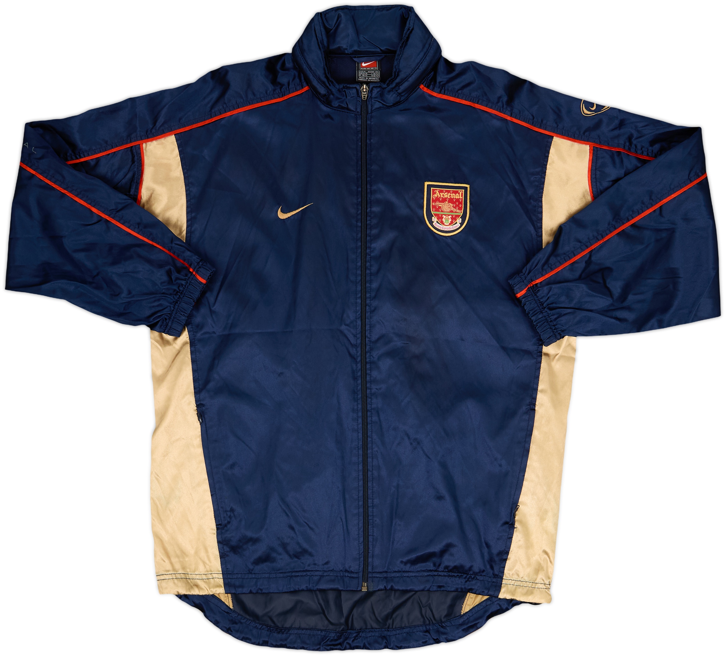 Nike Arsenal ナイロンジャケット 2001-02 Arsenal Nike Track Jacket - 8/10 - (M)