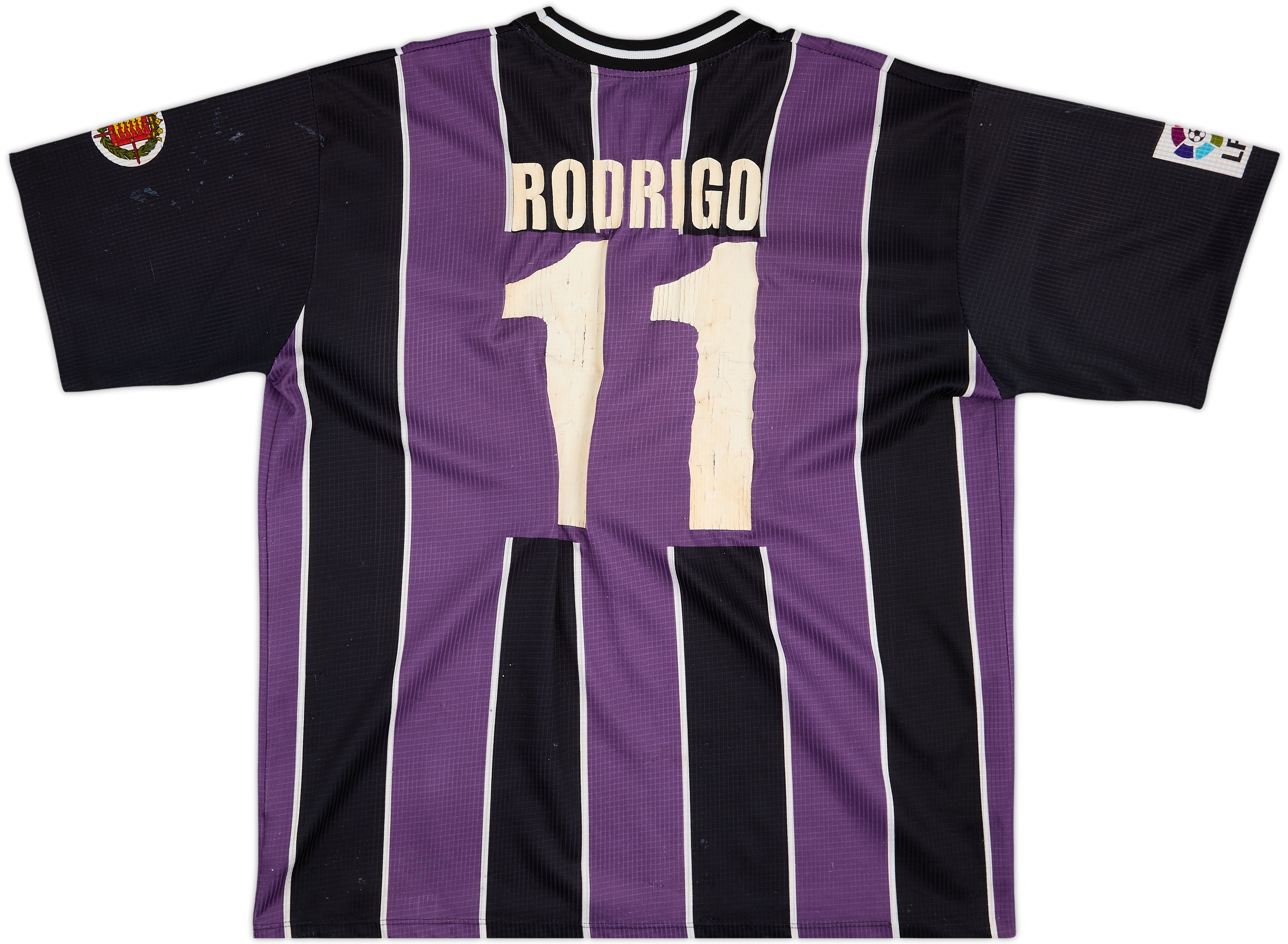 1999-01 Real Valladolid Away Shirt Rodrigo #11 - 3/10 - (XL)