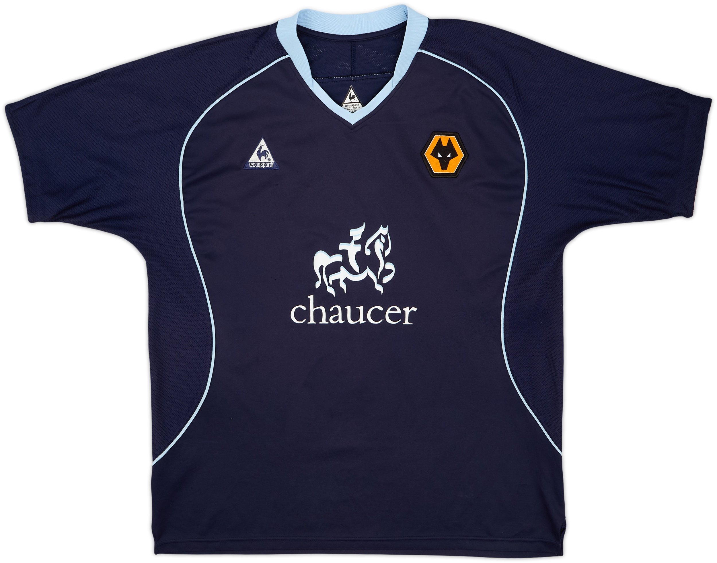 Maillot Extérieur Wolverhampton Wanderers 2007/2008 Le Coq Sportif - Taille XL