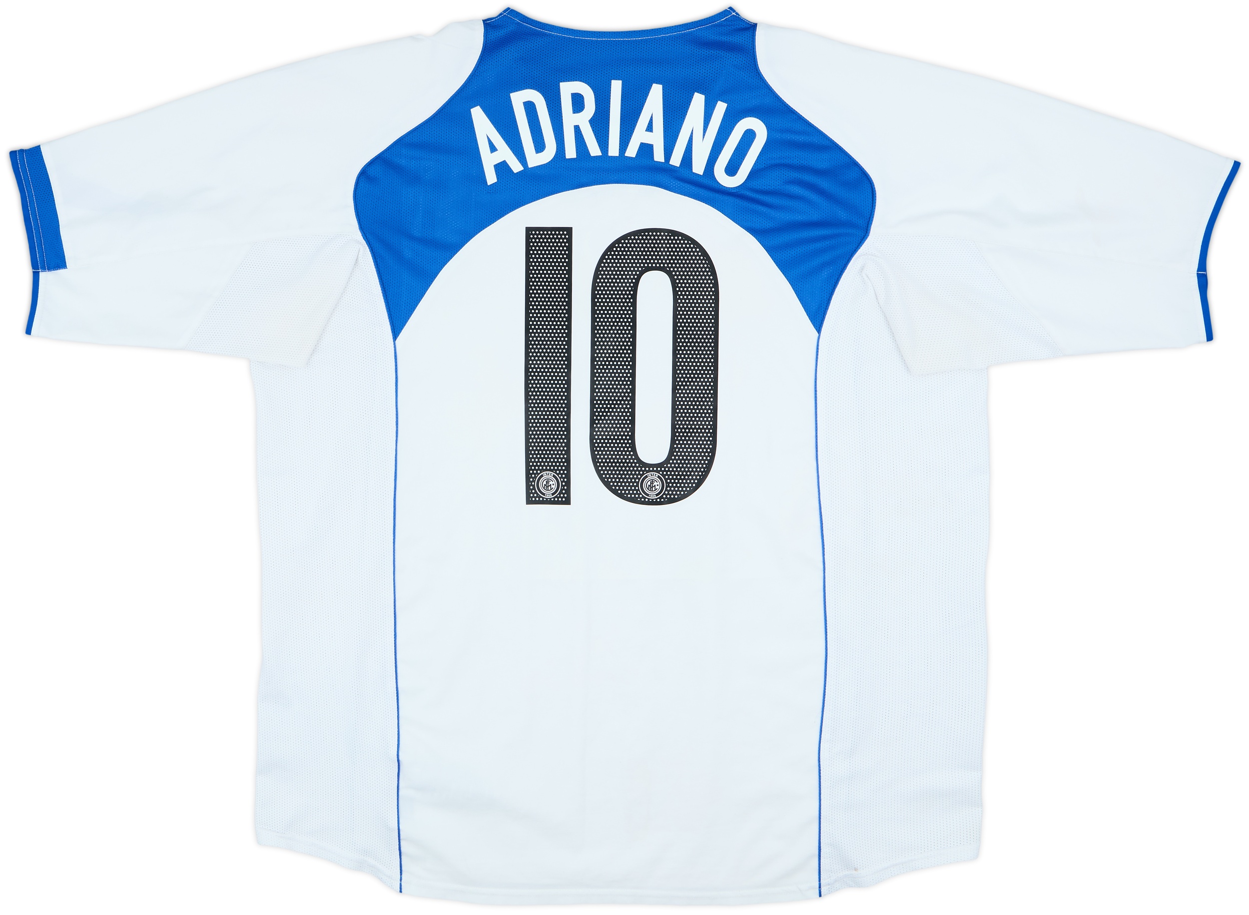 2004-05 Inter Milan Away Shirt Adriano #10 - 7/10 - (XL)
