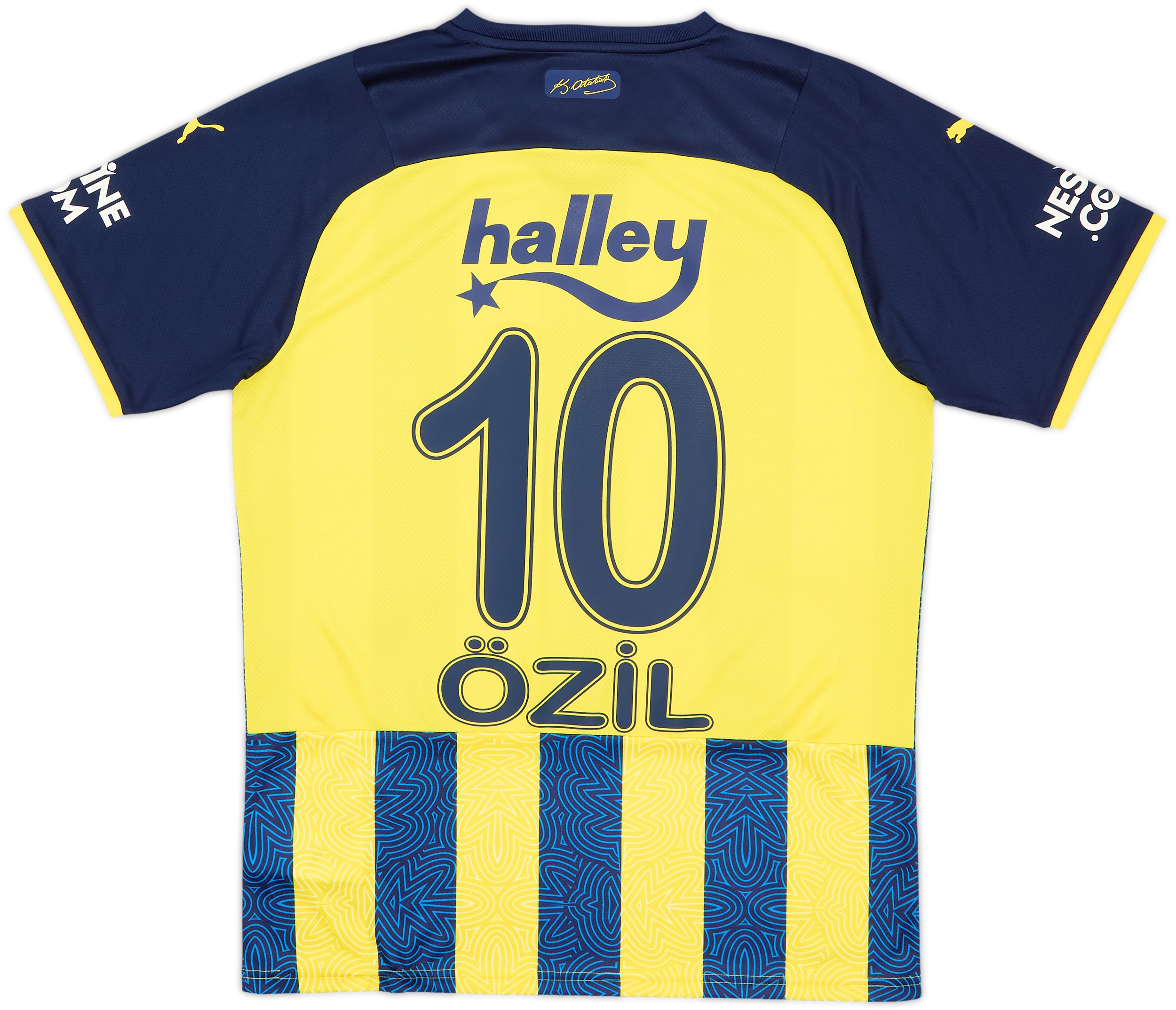 ryohisa831様 Fenerbahçe Puma ÖZIL 10番シャツ 2021-22 Fenerbahce Home Shirt Ozil #10 (M)