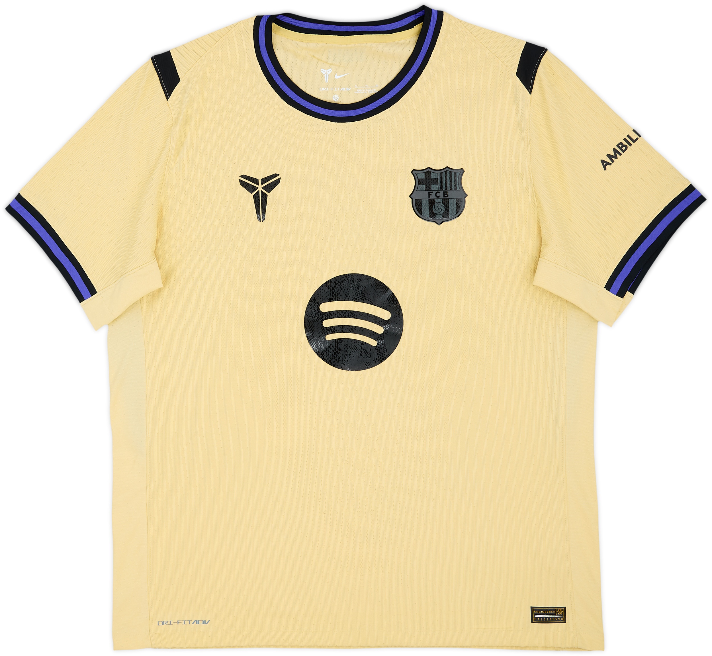 2025-26 Barcelona Authentic Away Shirt - 10/10 - (XL)