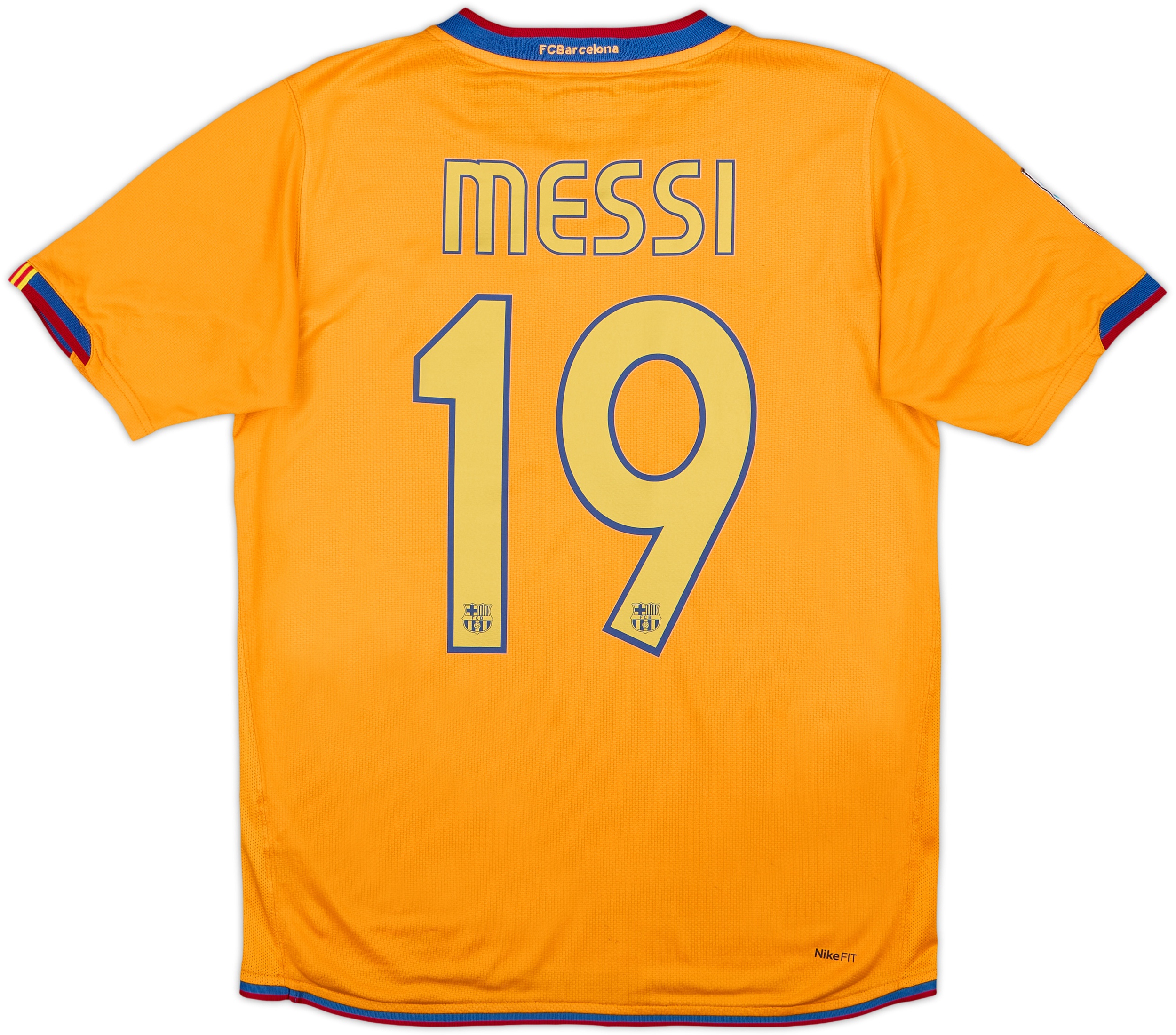 2006-08 Barcelona Away Shirt Messi #19 - 6/10 - (M)
