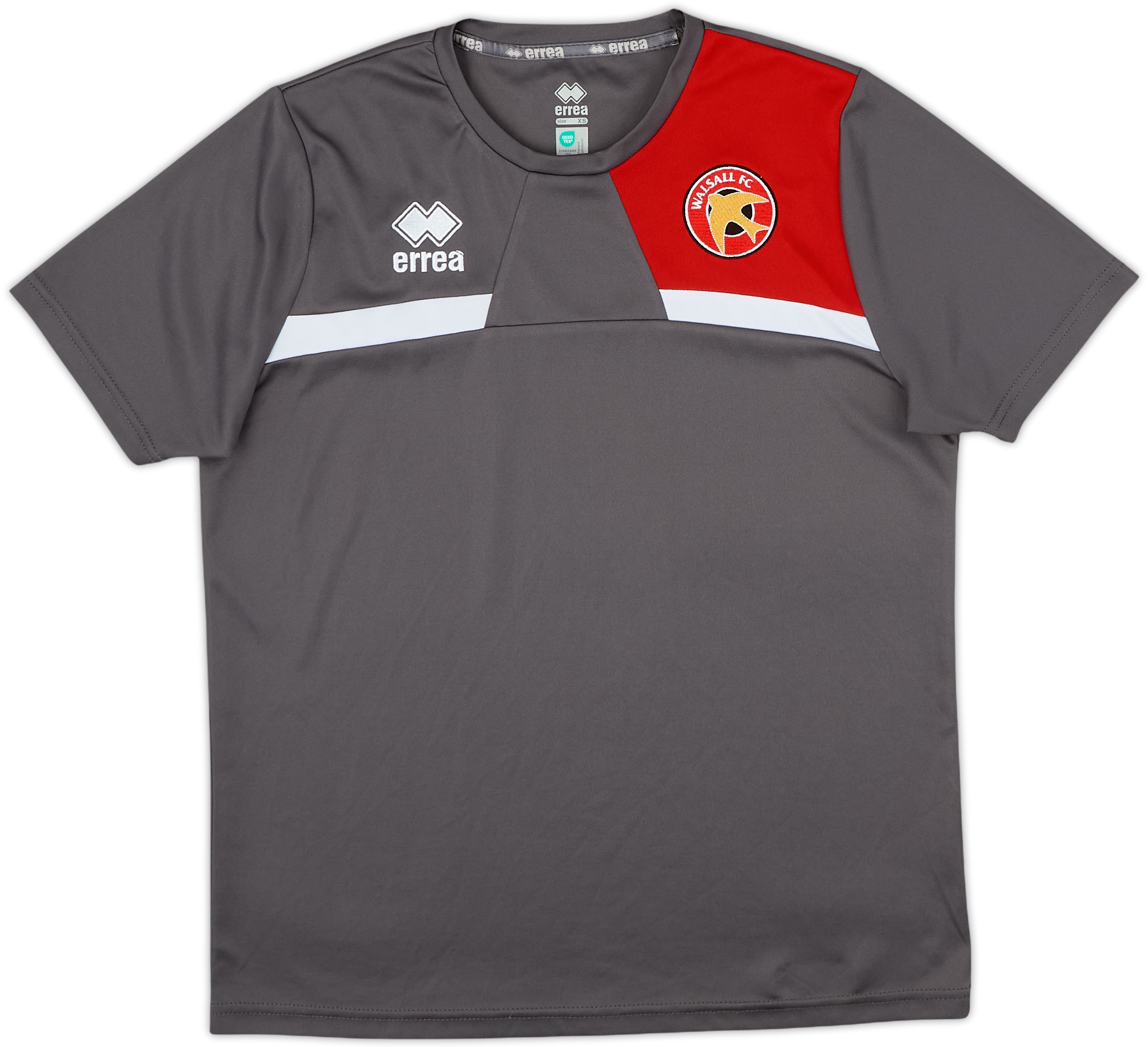 Walsall Home Maillot de foot 2022 - 2023. Sponsored by Poundland
