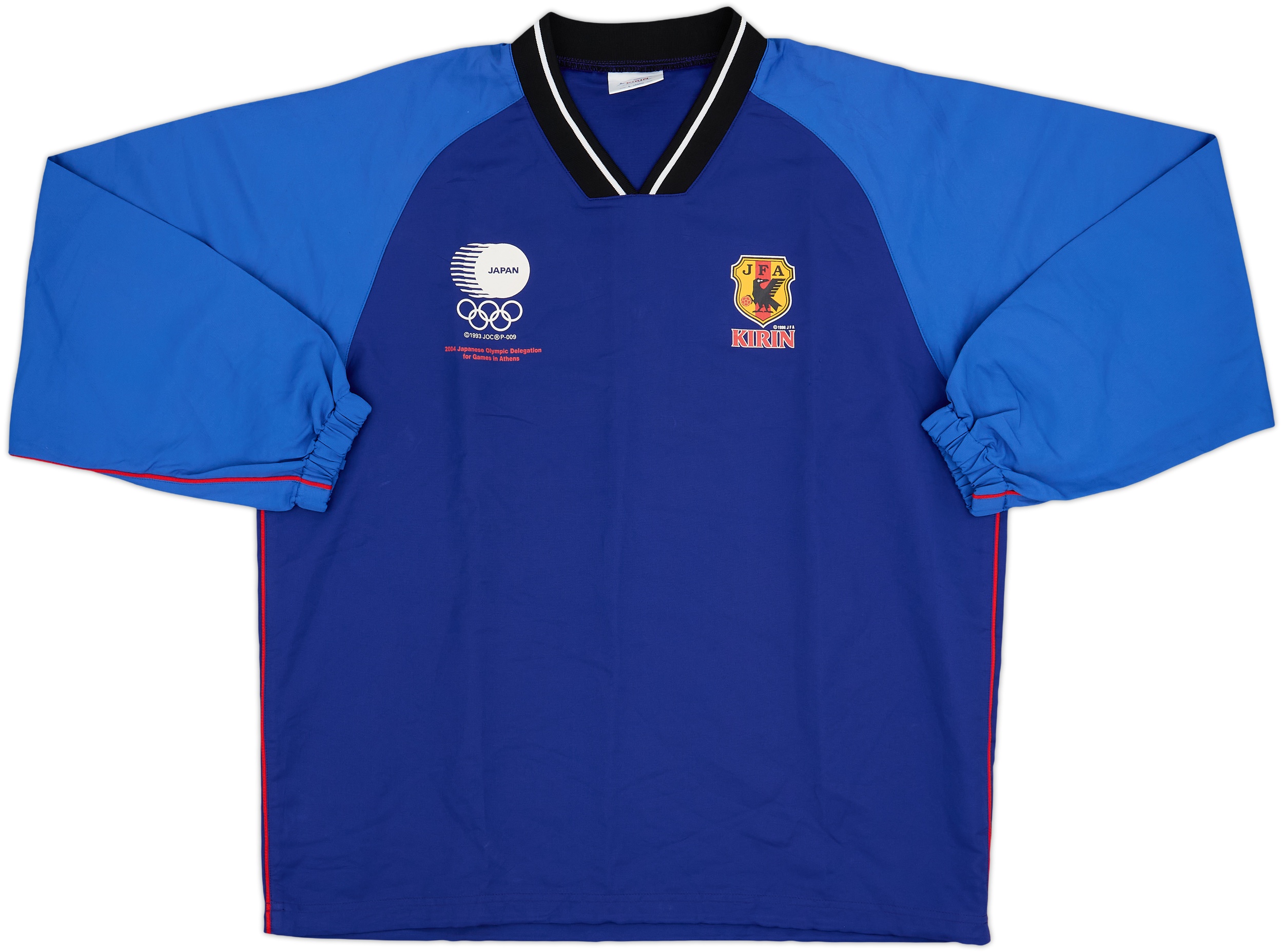 2004-06 Japan Olympics Drill Top - 10/10 - (M/L)