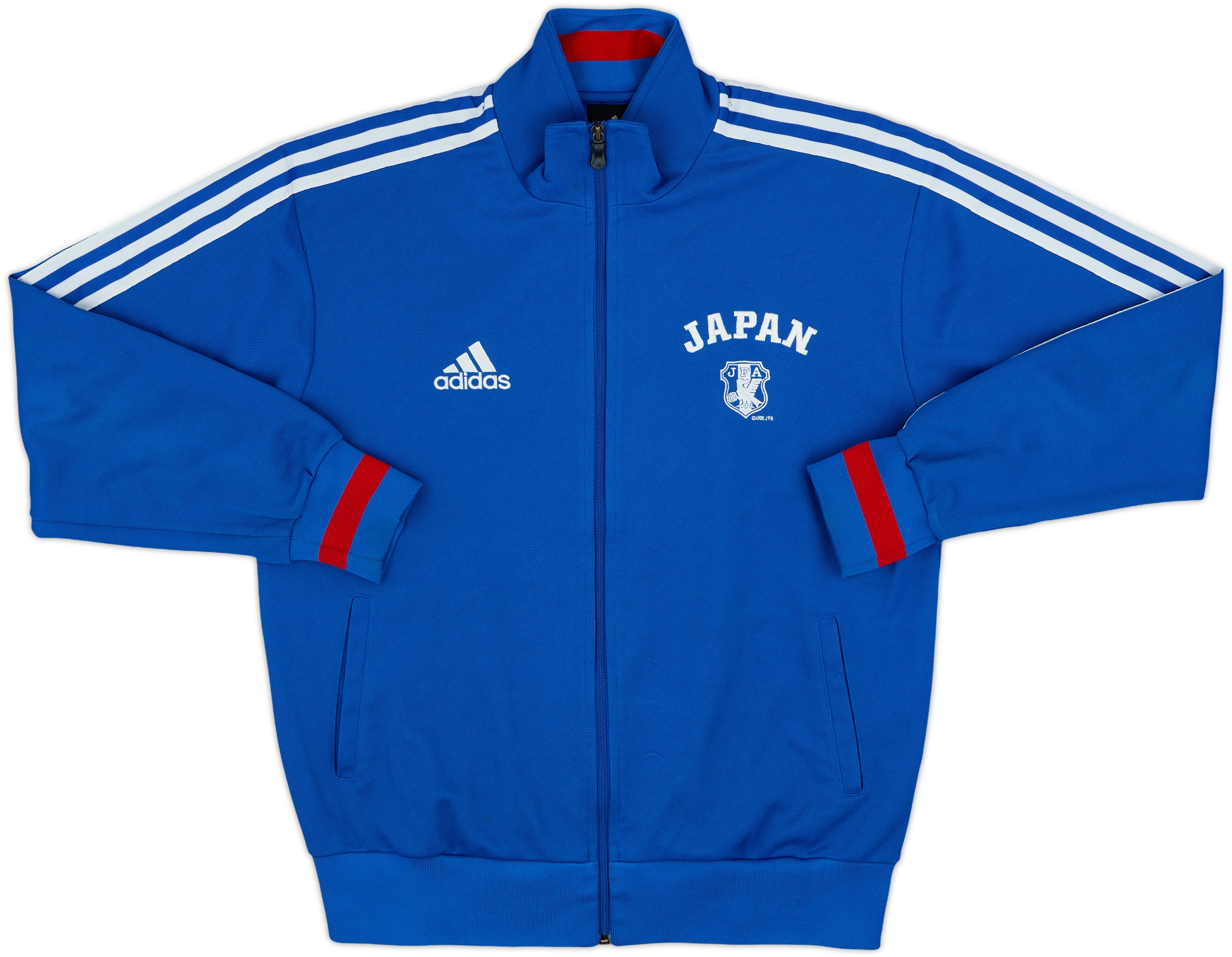 【激レア】 2010 日本代表 ウーブンジャケット 2009-10 Japan adidas Track Jacket - 8/10 - (L)