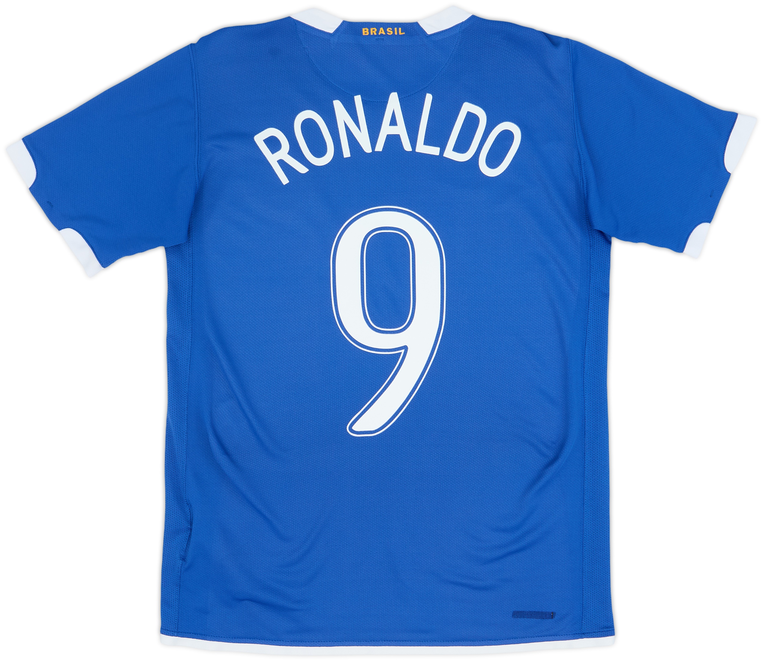 2006-07 Brazil Away Shirt Ronaldo #9 - 8/10 - (XL.Boys)