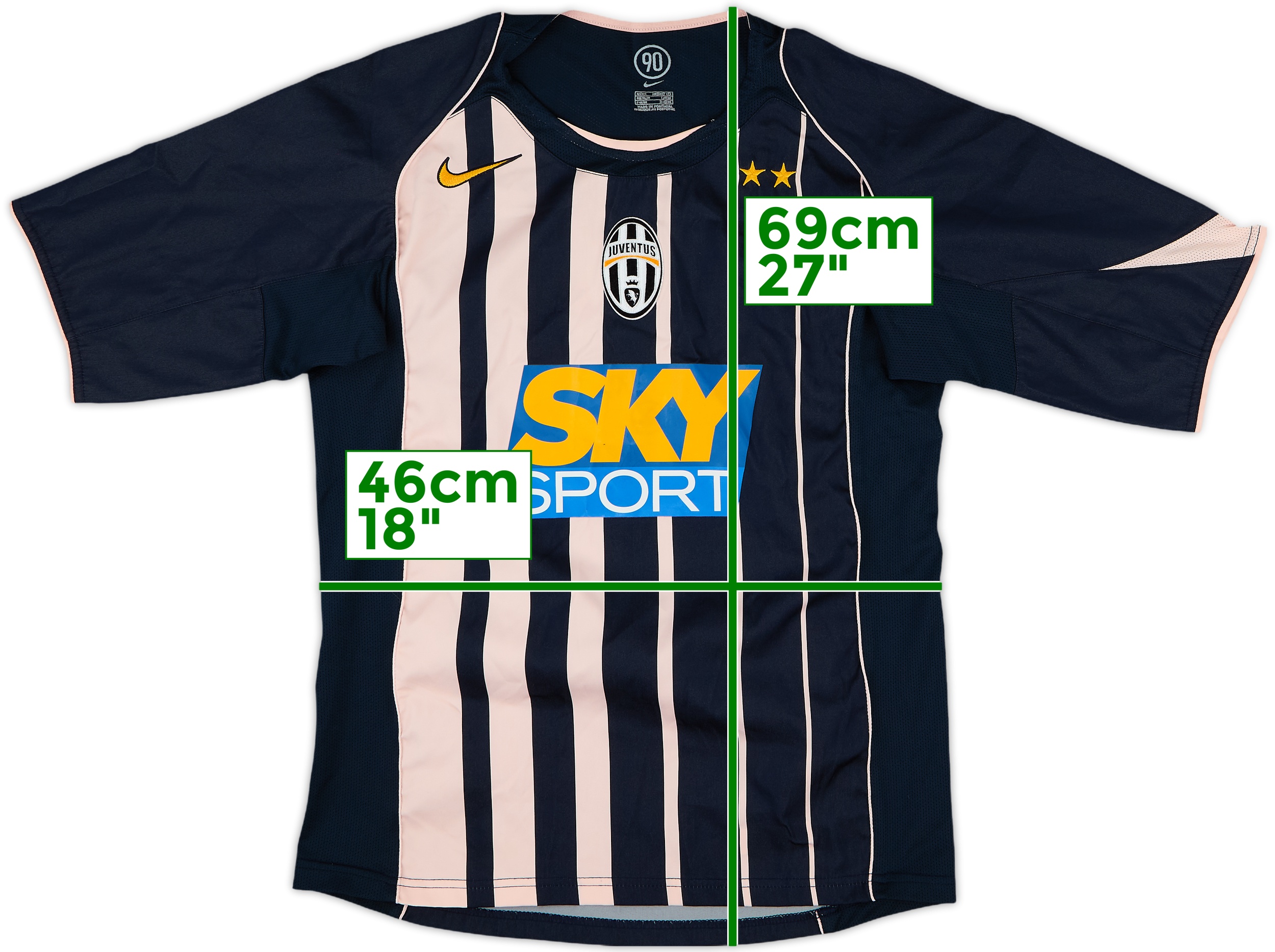 04/05 NIKE × JUVENTUS Away Game Shirts 060525521524-