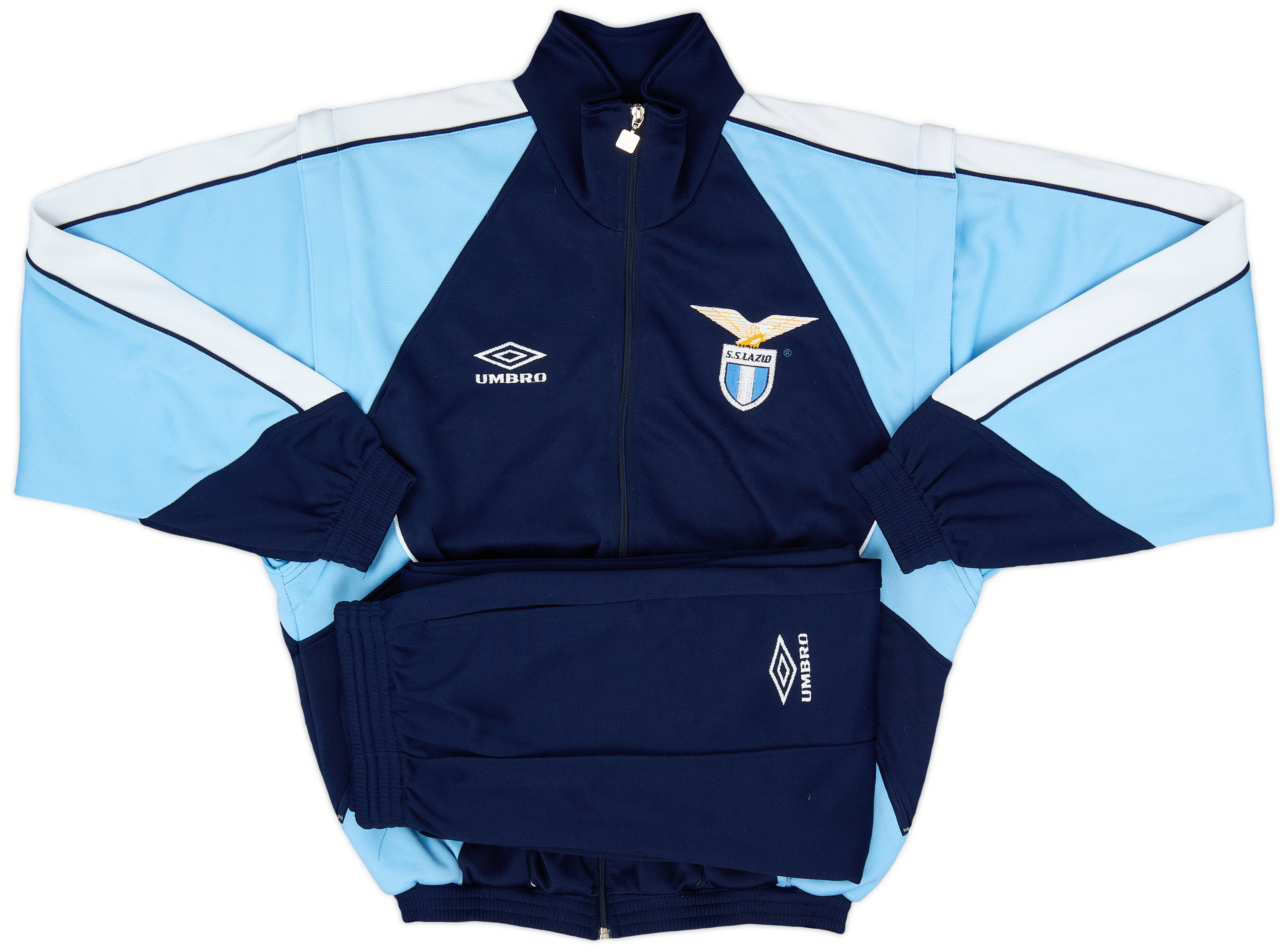 1994-96 Lazio Umbro Tracksuit - 9/10 - (S)