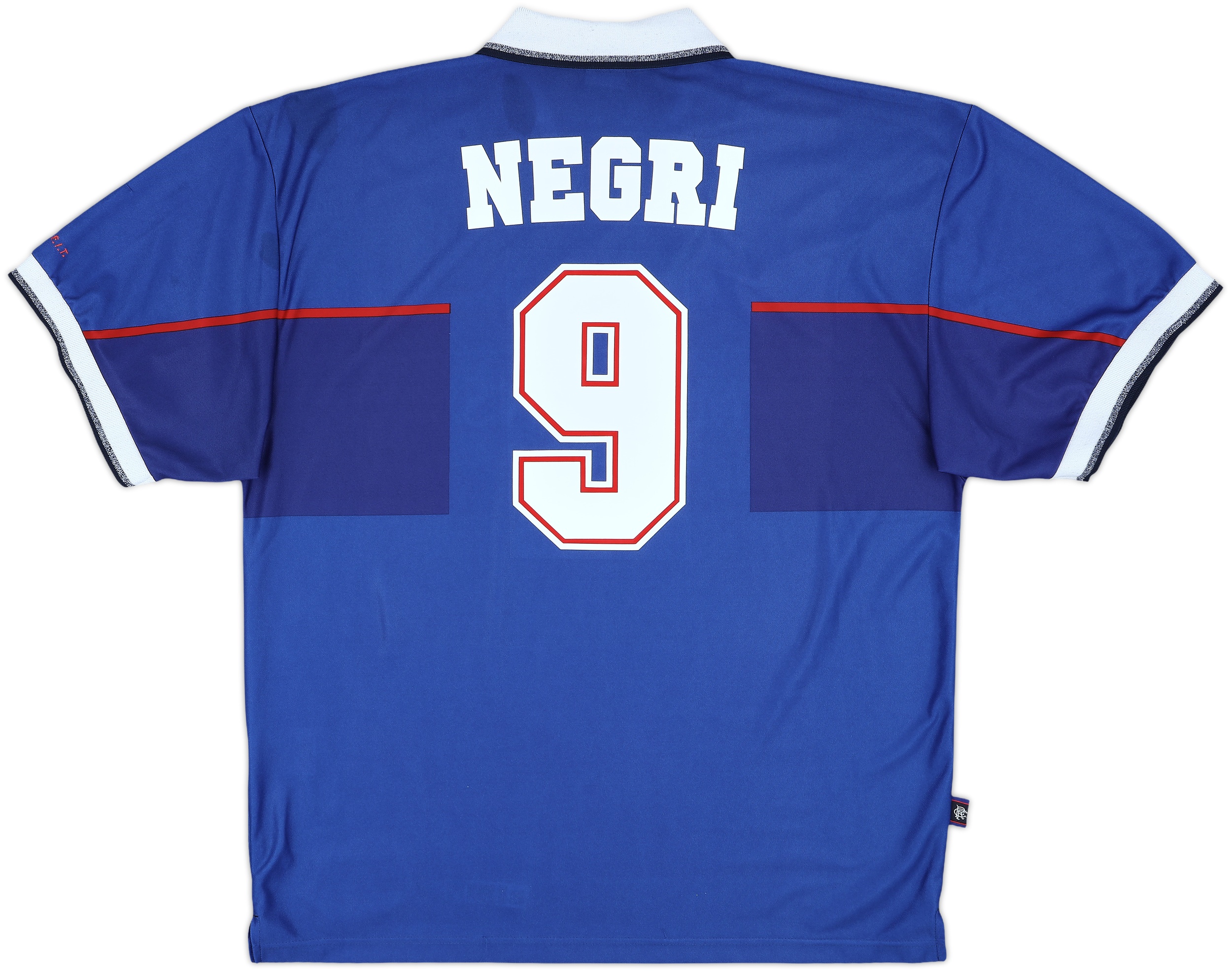 1997-99 Rangers Home Shirt Negri #9 - 8/10 - (XXL)