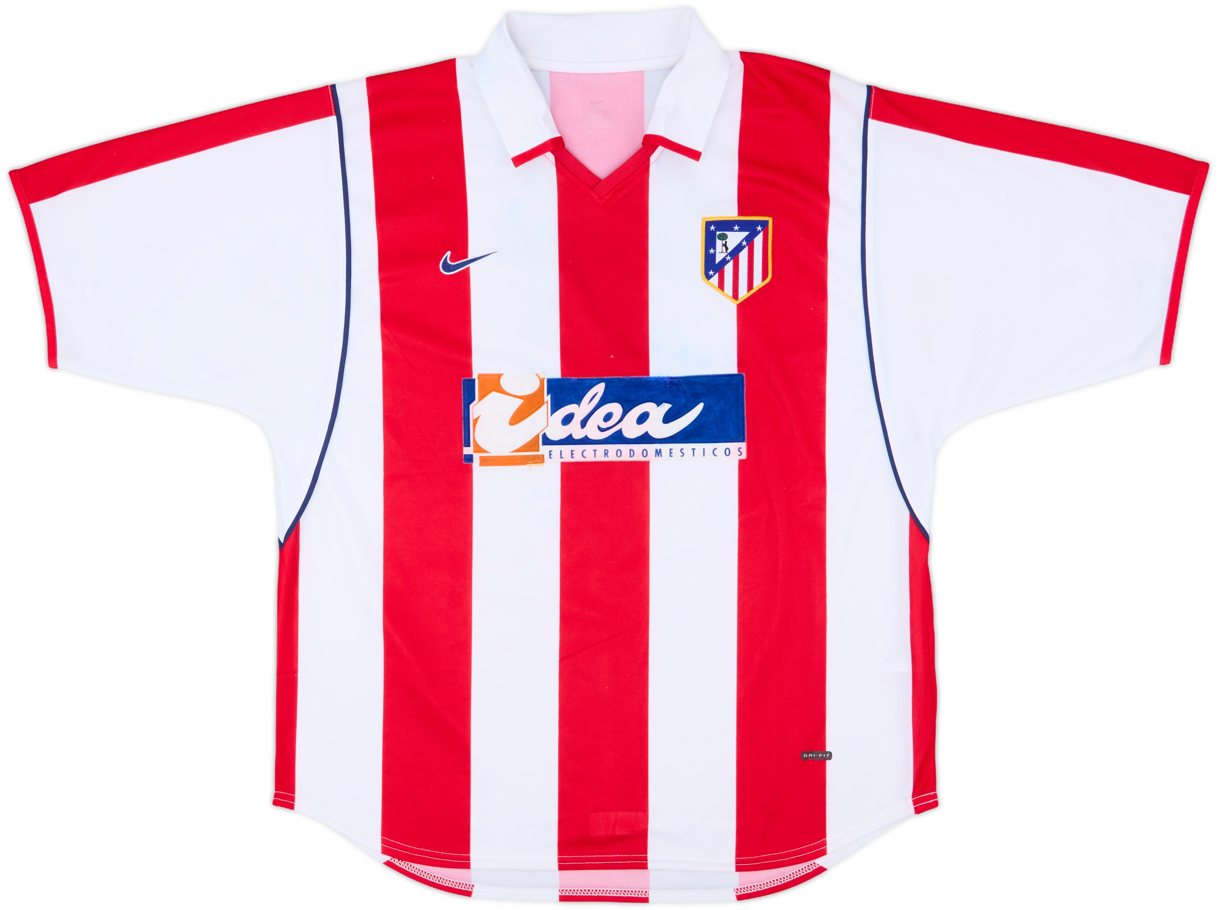 2001-02 Atletico Madrid Home Shirt F.Torres #9 - 7/10 - (XL)