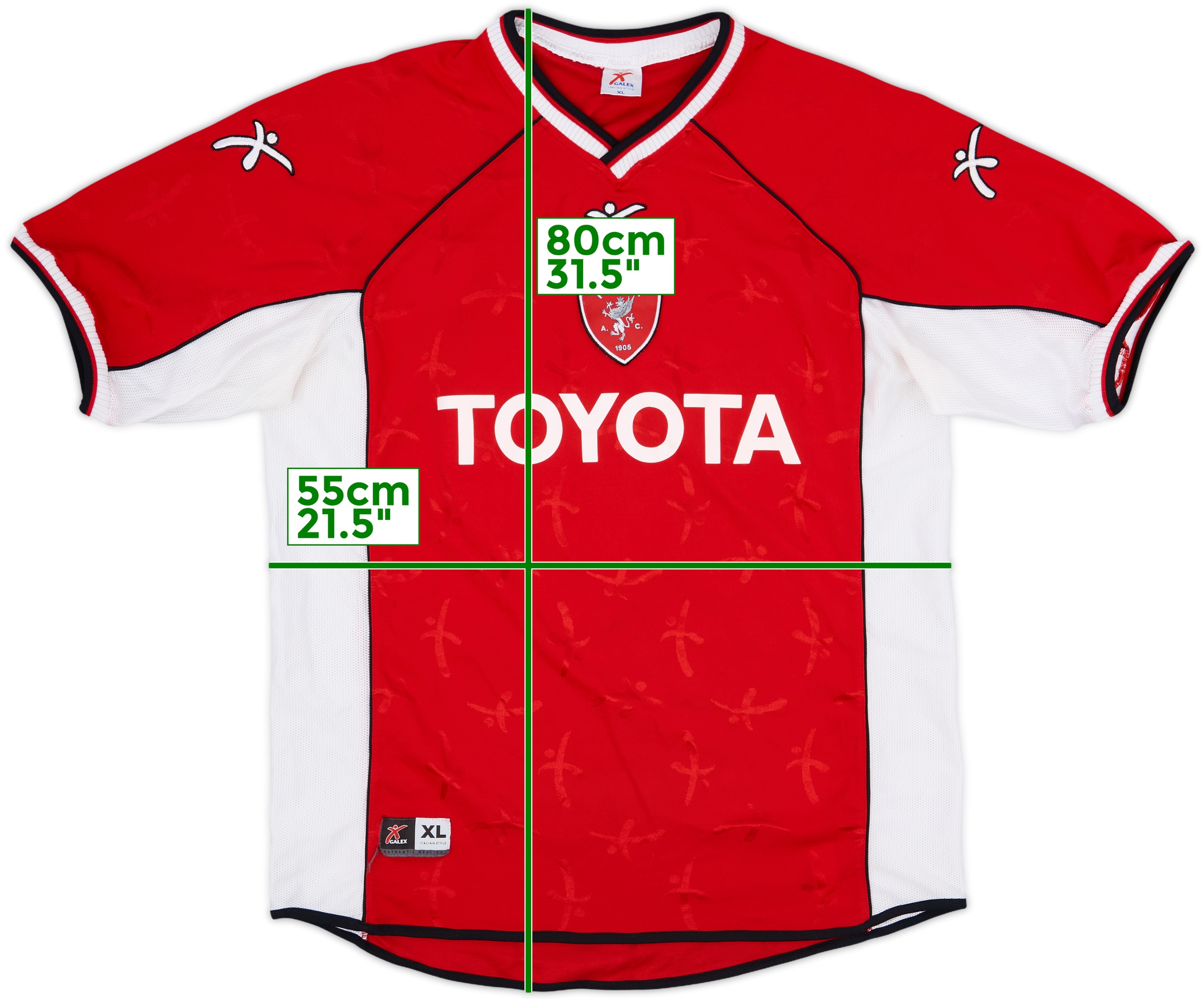 ペルージャPERUGIA 96-97 サッカーシャツ XL サッカー・フットサル