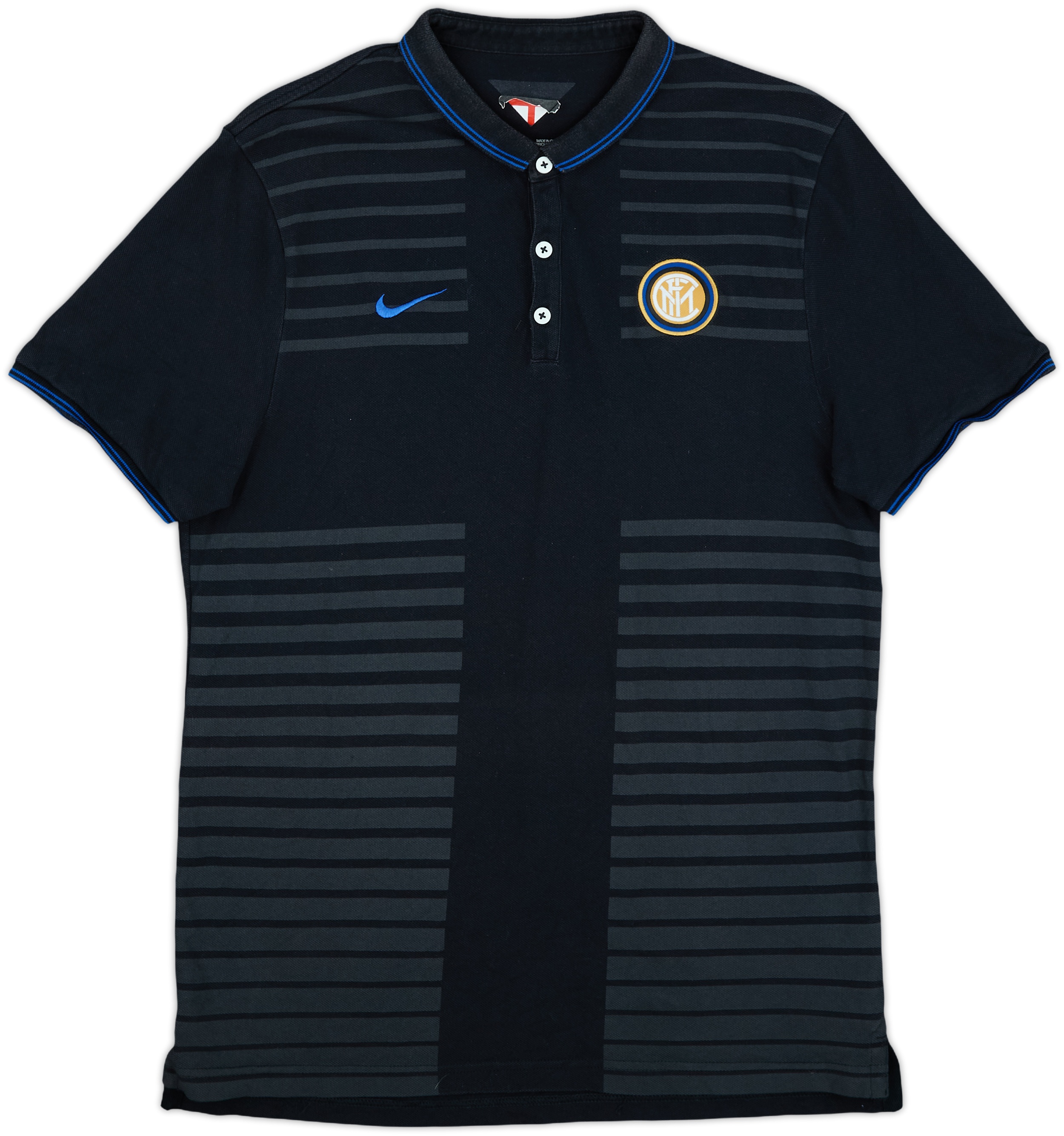 Inter de milan/インテルミラン/ Nike ポロシャツ L 2014-15 Inter Milan Nike Polo Shirt - 8/10 - (L)