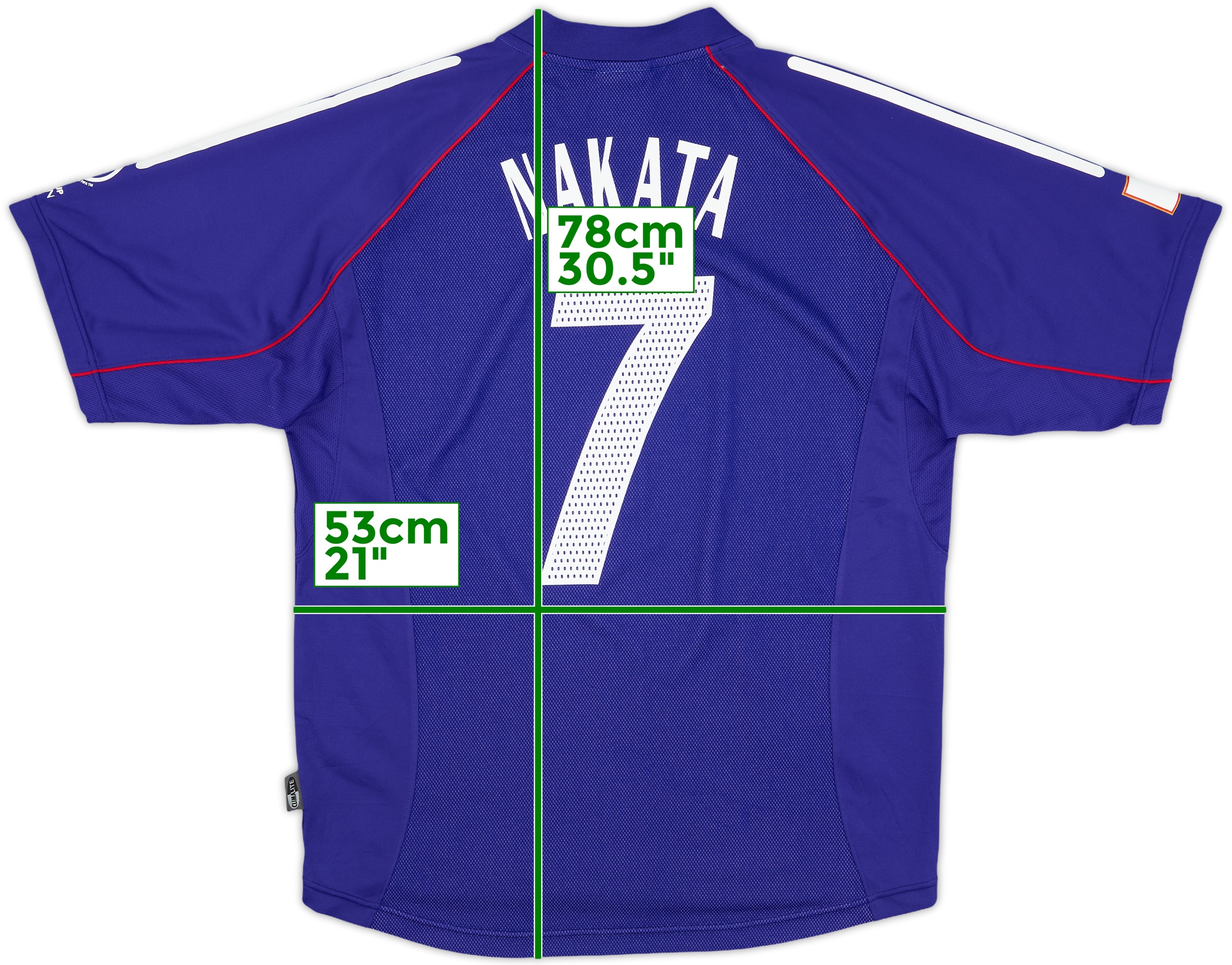 2002-04 Japan Home Shirt Nakata #7 - 9/10 - (M)