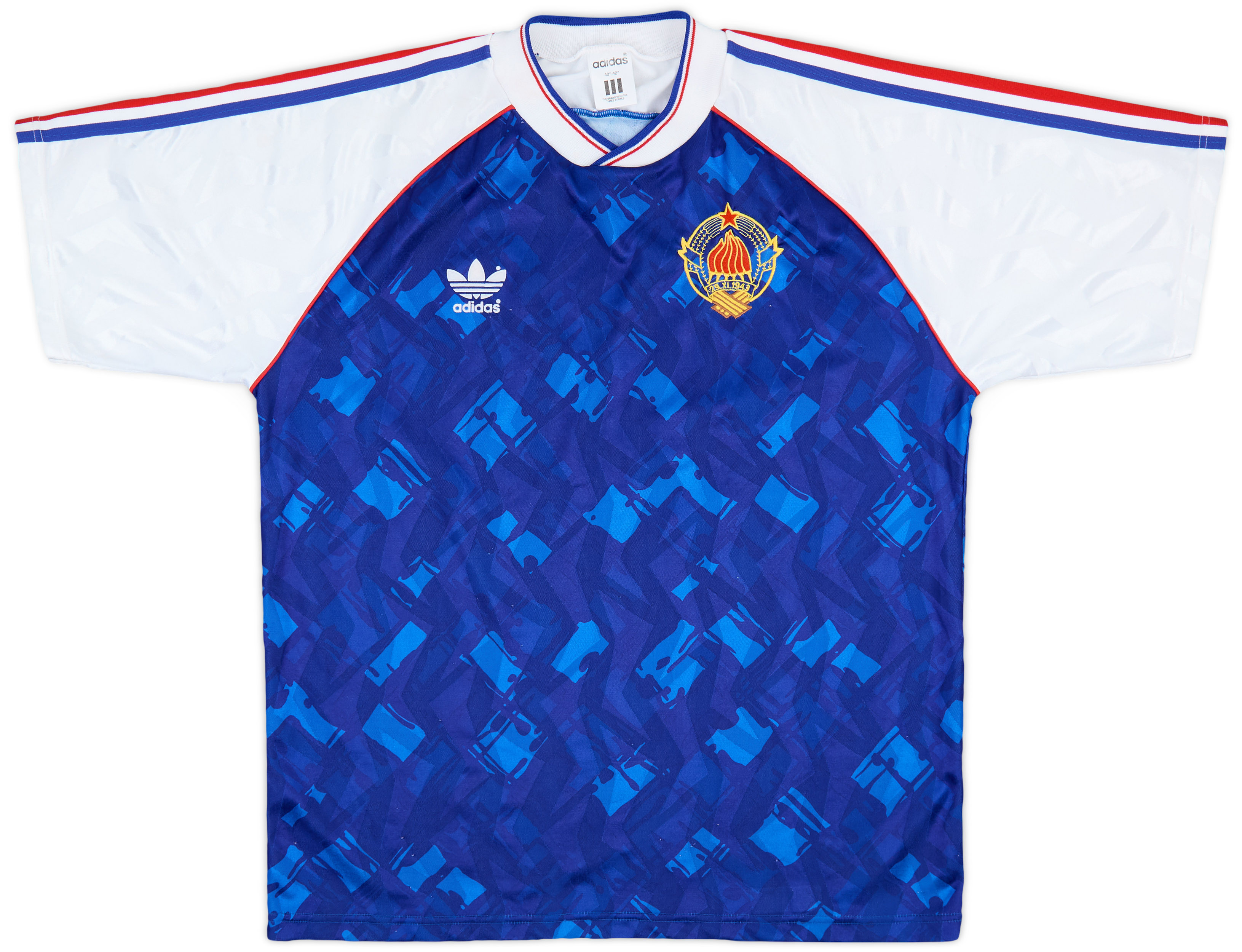 adidas ユーゴスラビア　ユニフォーム　1992 ユーロ 060625558934-