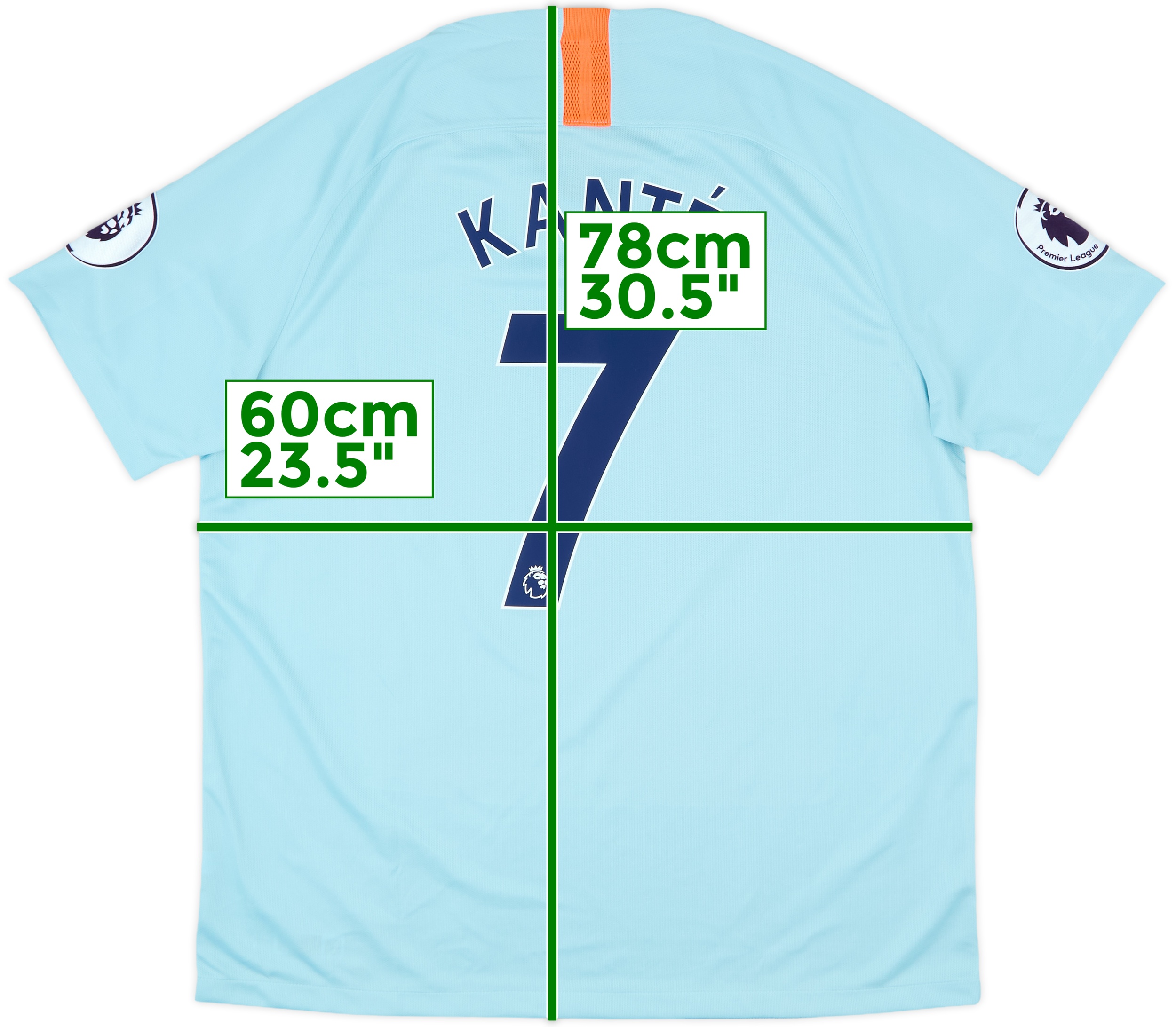 2018-19 Chelsea Third Shirt Kante #7 - 9/10 - (XL)