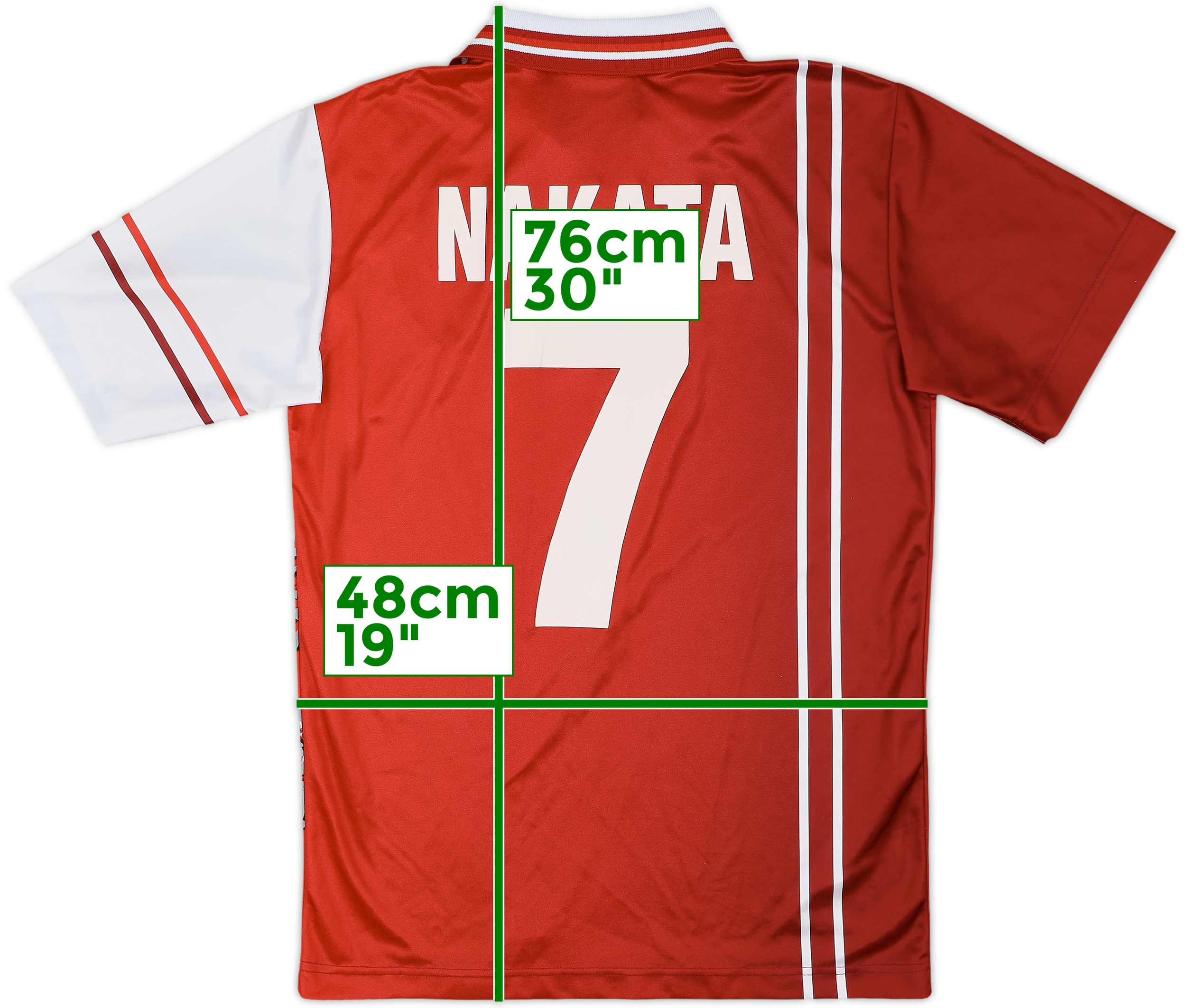 1999-00 Perugia Home Shirt Nakata #7 (M)