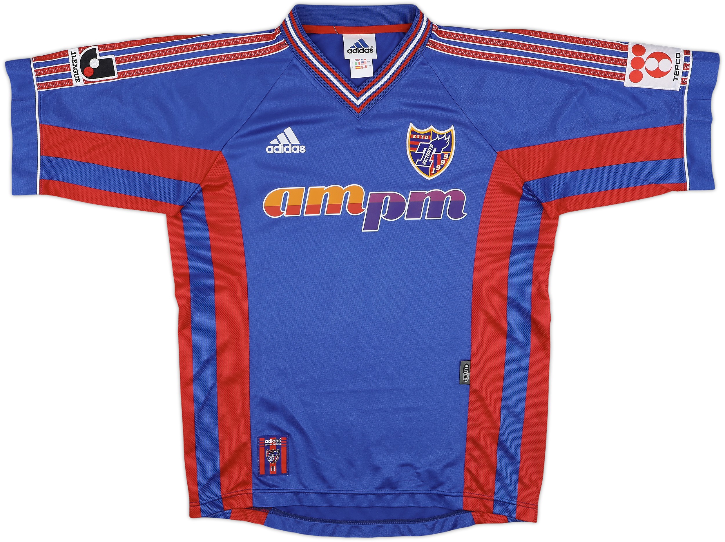 【限定セール！】Umbro FC Tokyo 支給品 ウェアセット 1999-00 FC Tokyo Home Shirt - 7/10 - (L)