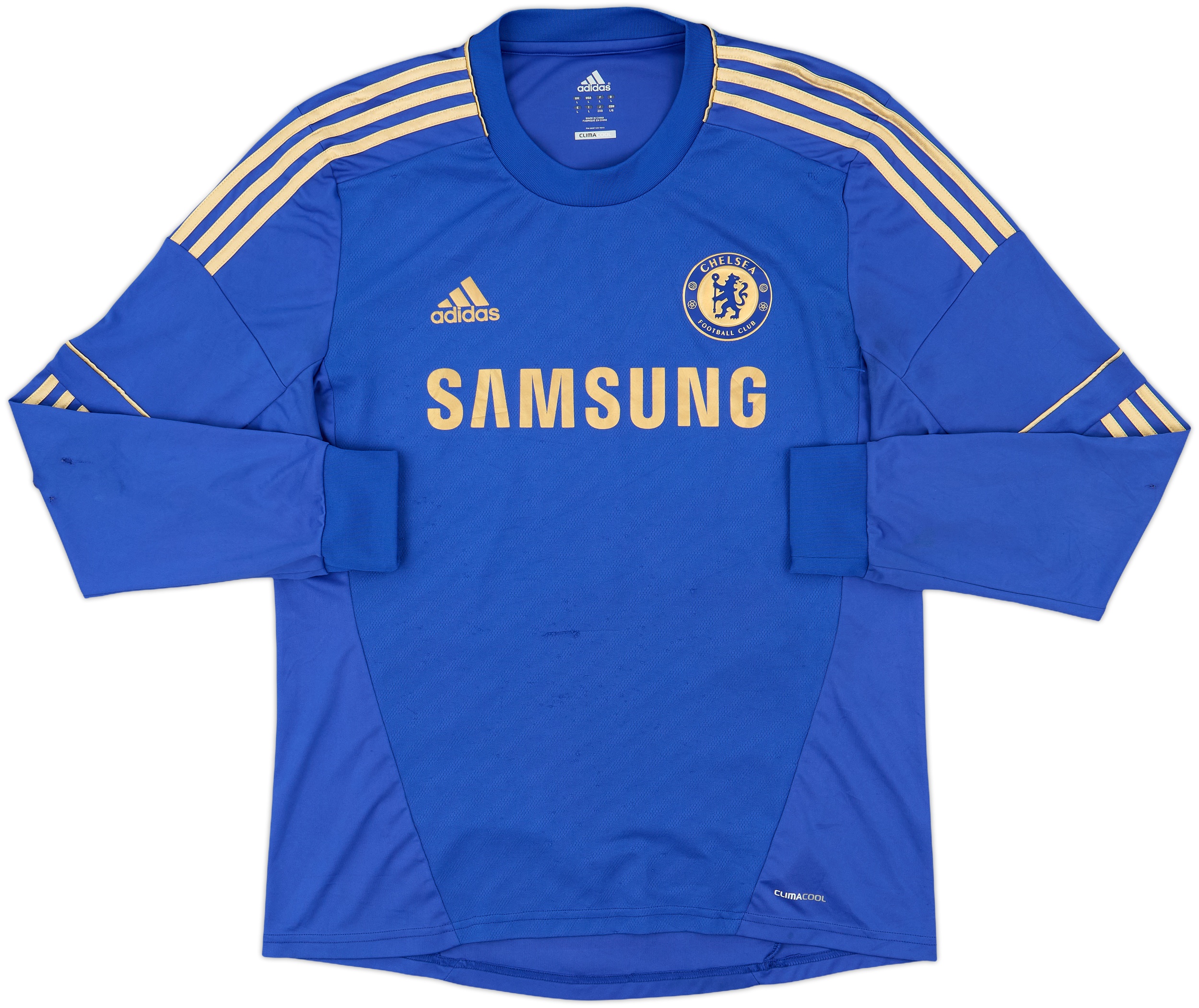 2012-13 Chelsea Home L/S Shirt Hazard #17 - 7/10 - (L)