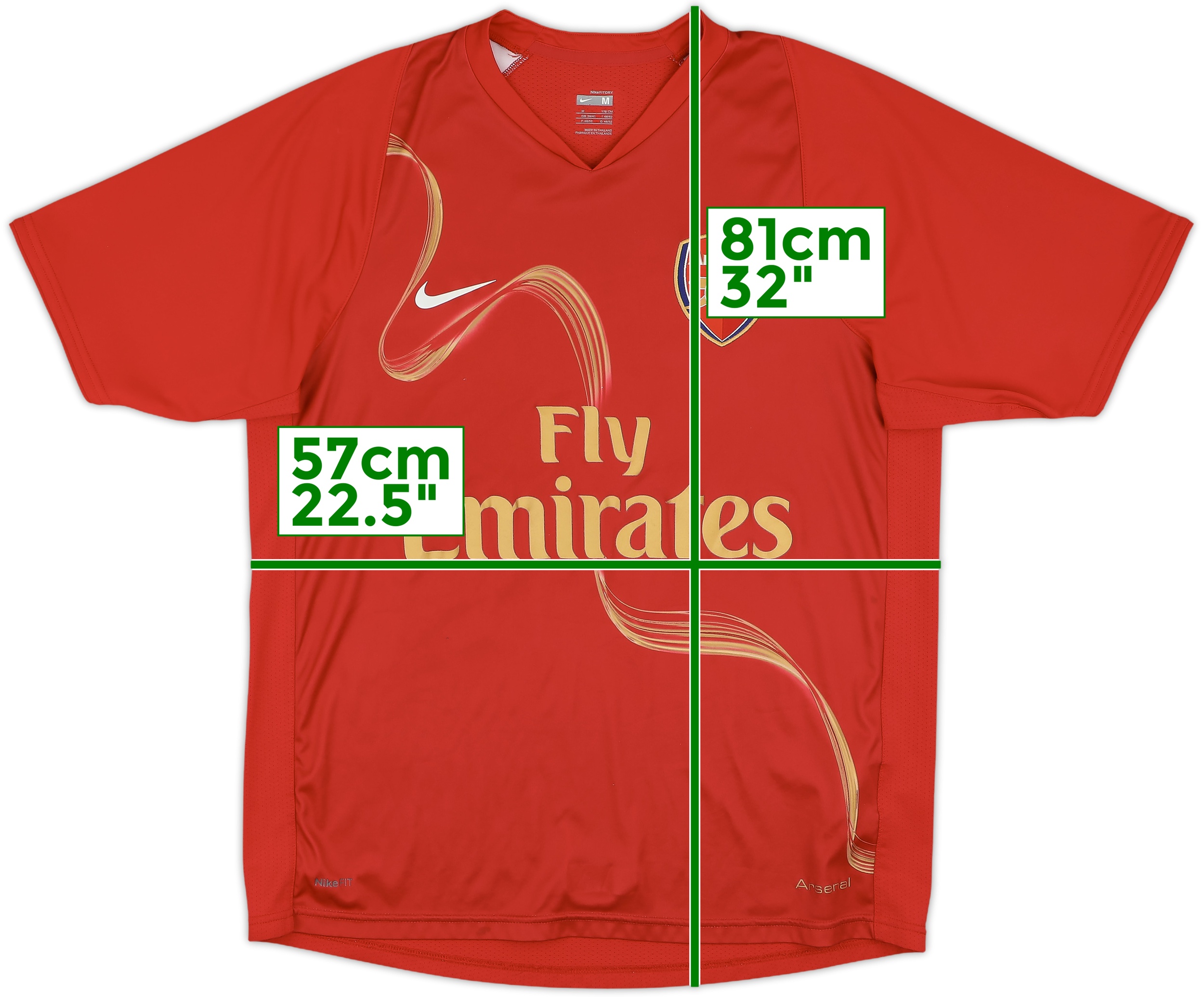 【US規格】希少 NIKE ARIZONA ARSENAL サッカーシャツ M US規格】希少 NIKE ARIZONA ARSENAL サッカーシャツ M ウェア
