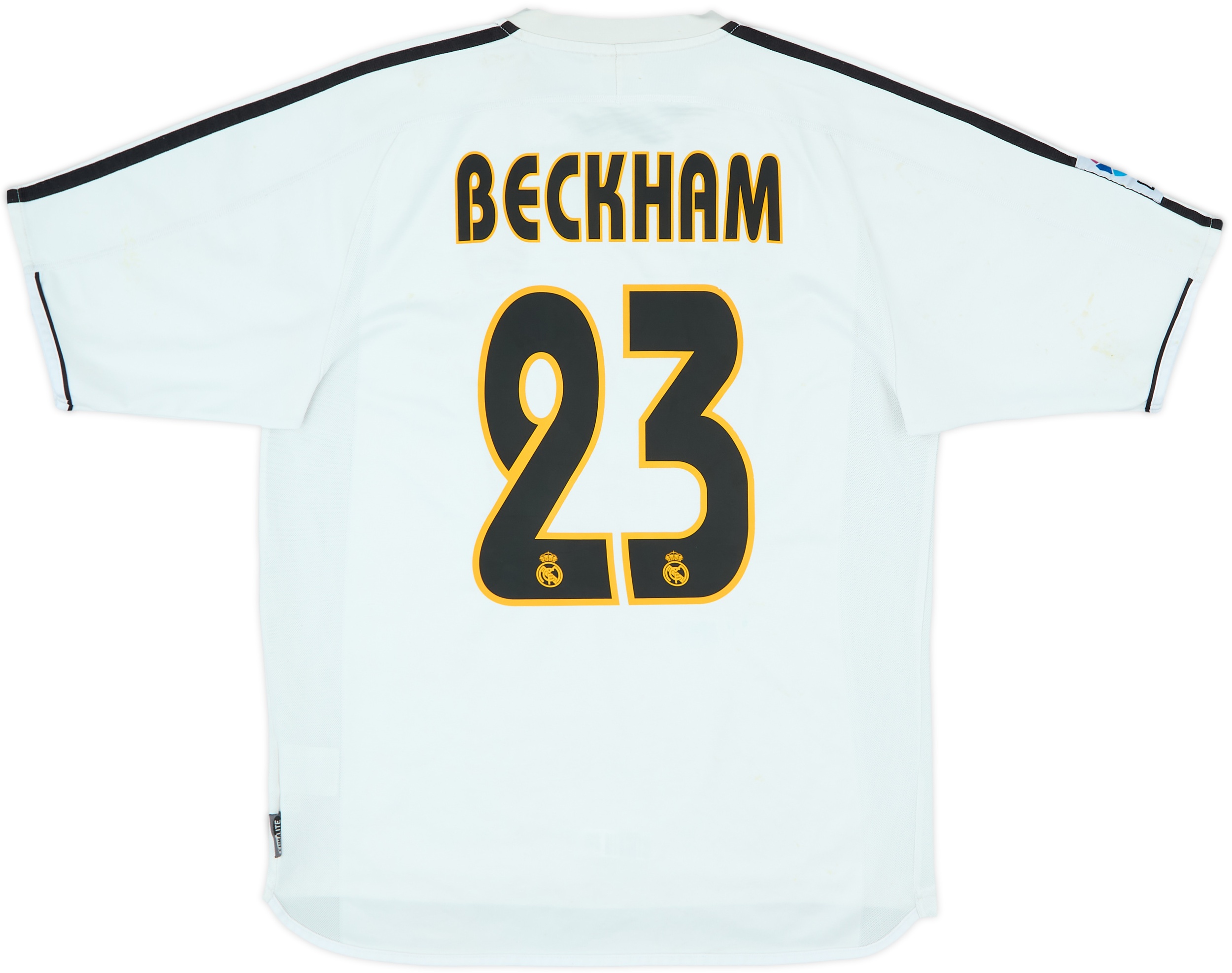 2003-04 Real Madrid Home Shirt Beckham #23 - 5/10 - (M)