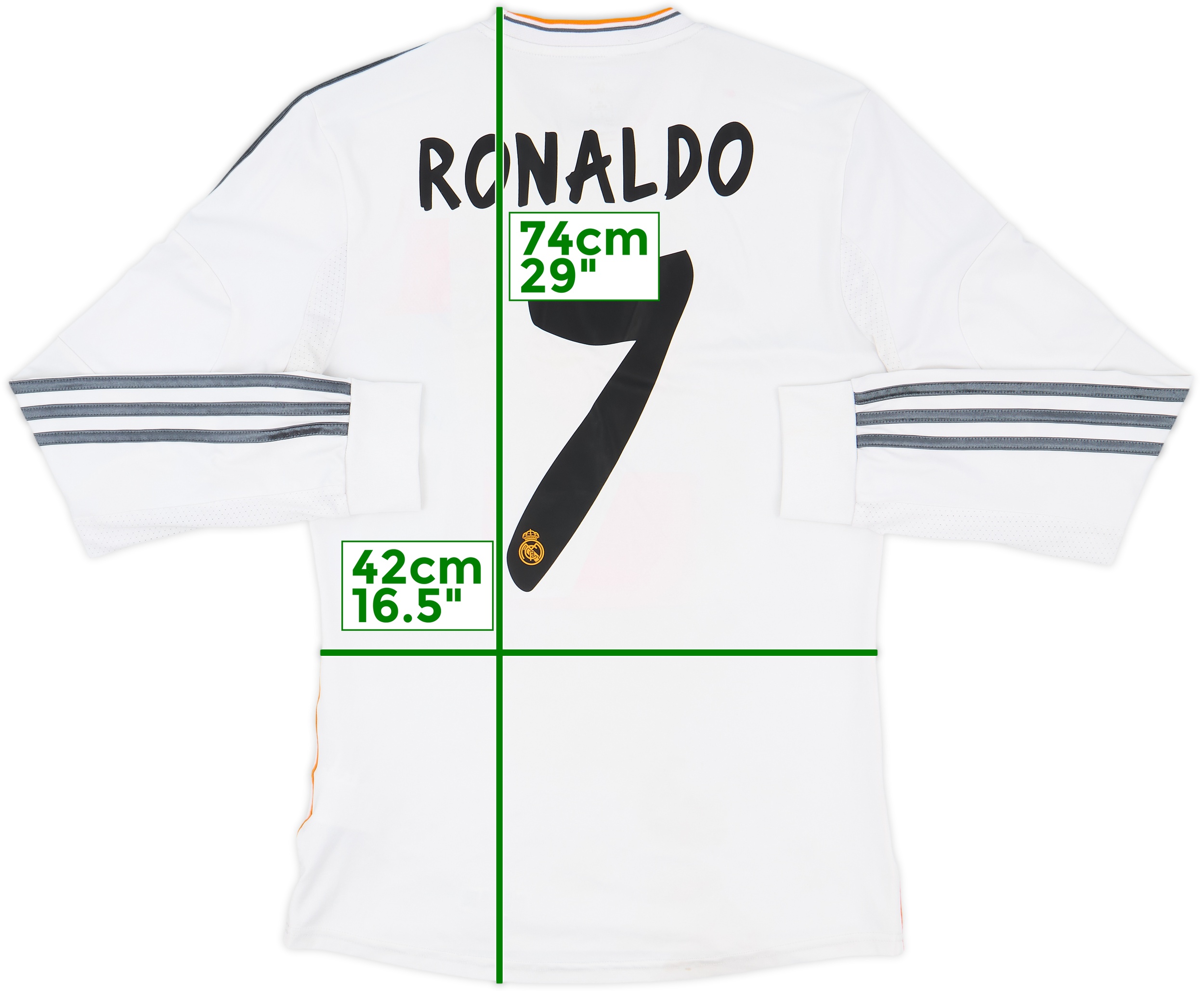 Ronaldo #7 Real Madrid Champions League 2013-2014 Final