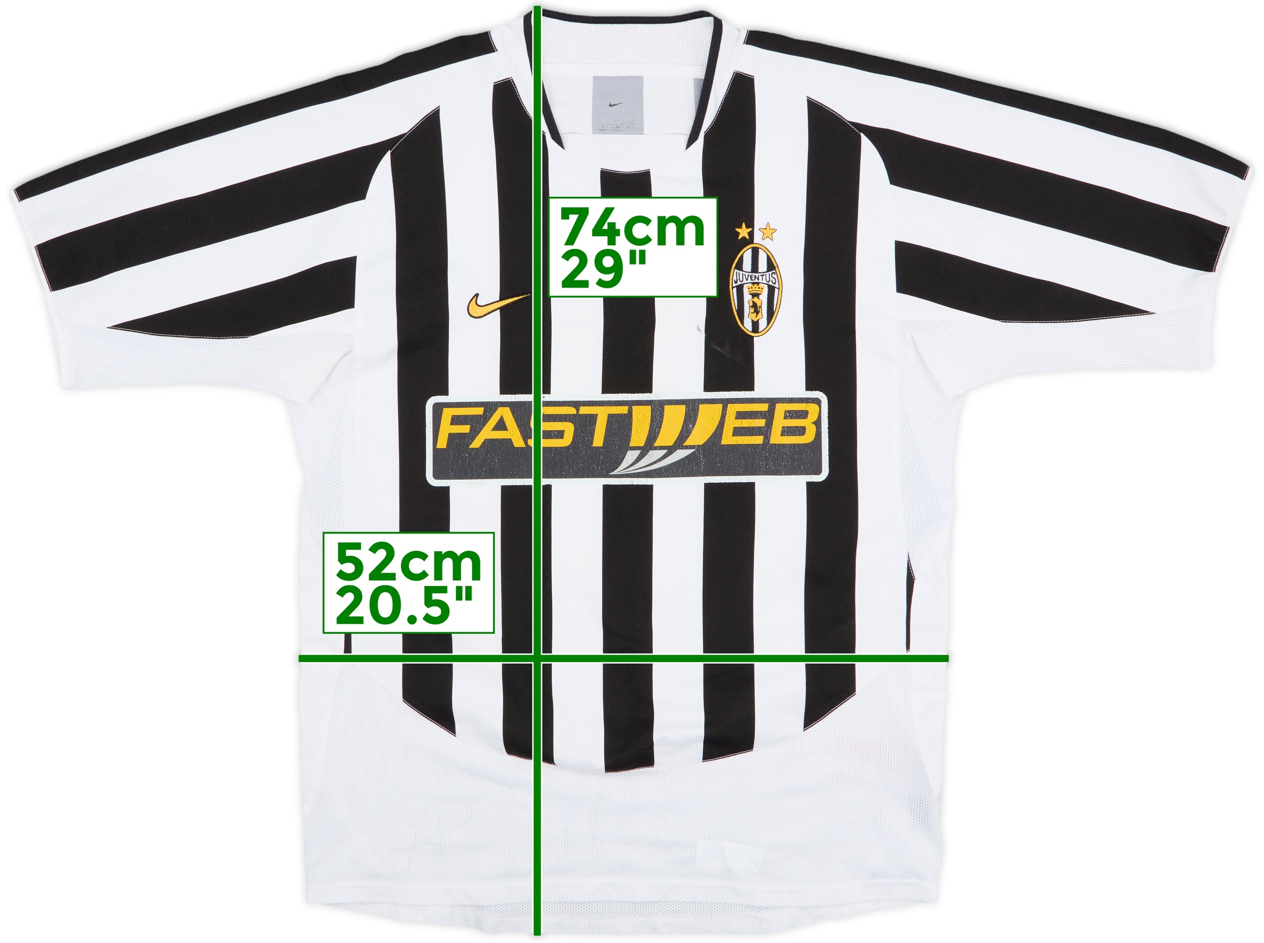 2003-04 Juventus European Player Issue Home Shirt - 8/10 - (M)