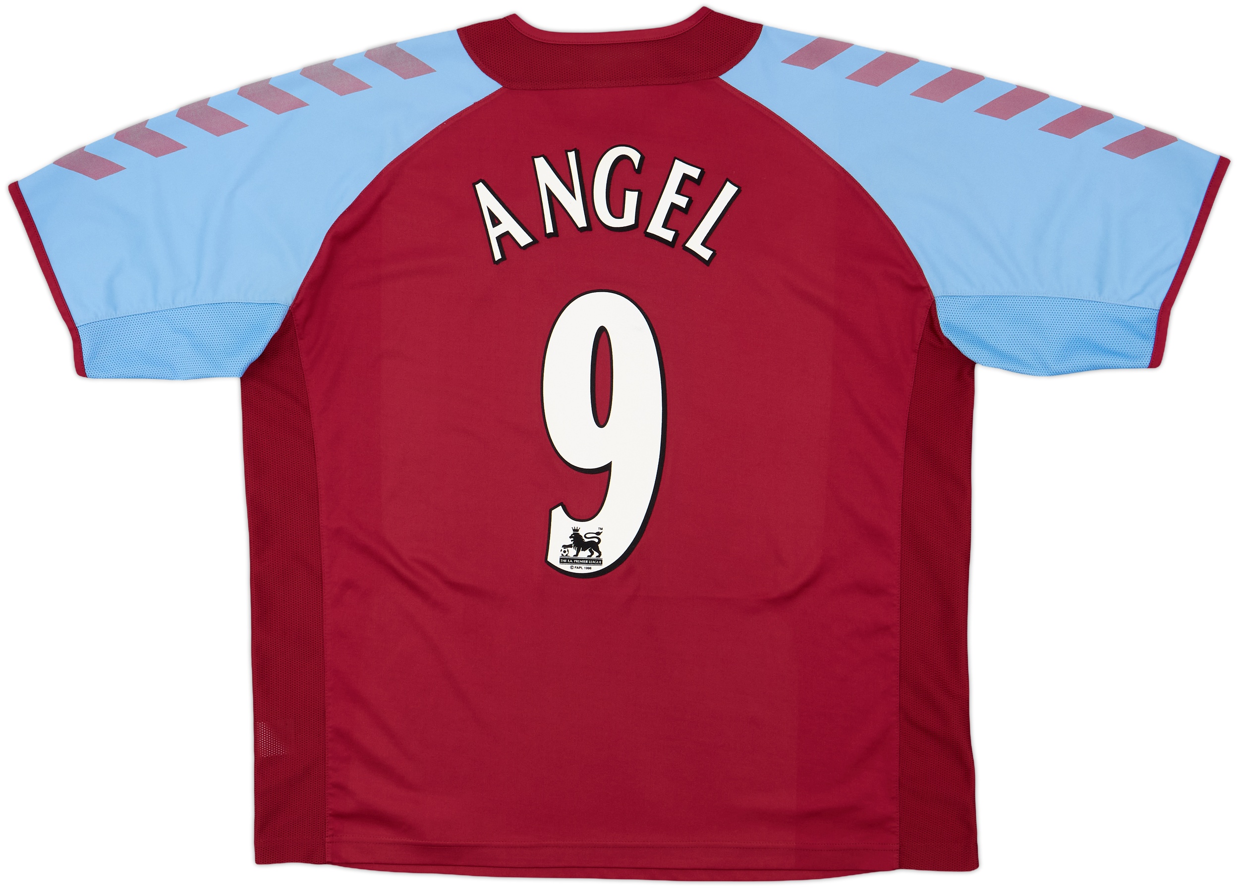 2004-05 Aston Villa Home Shirt Angel #9 - 6/10 - (3XL)