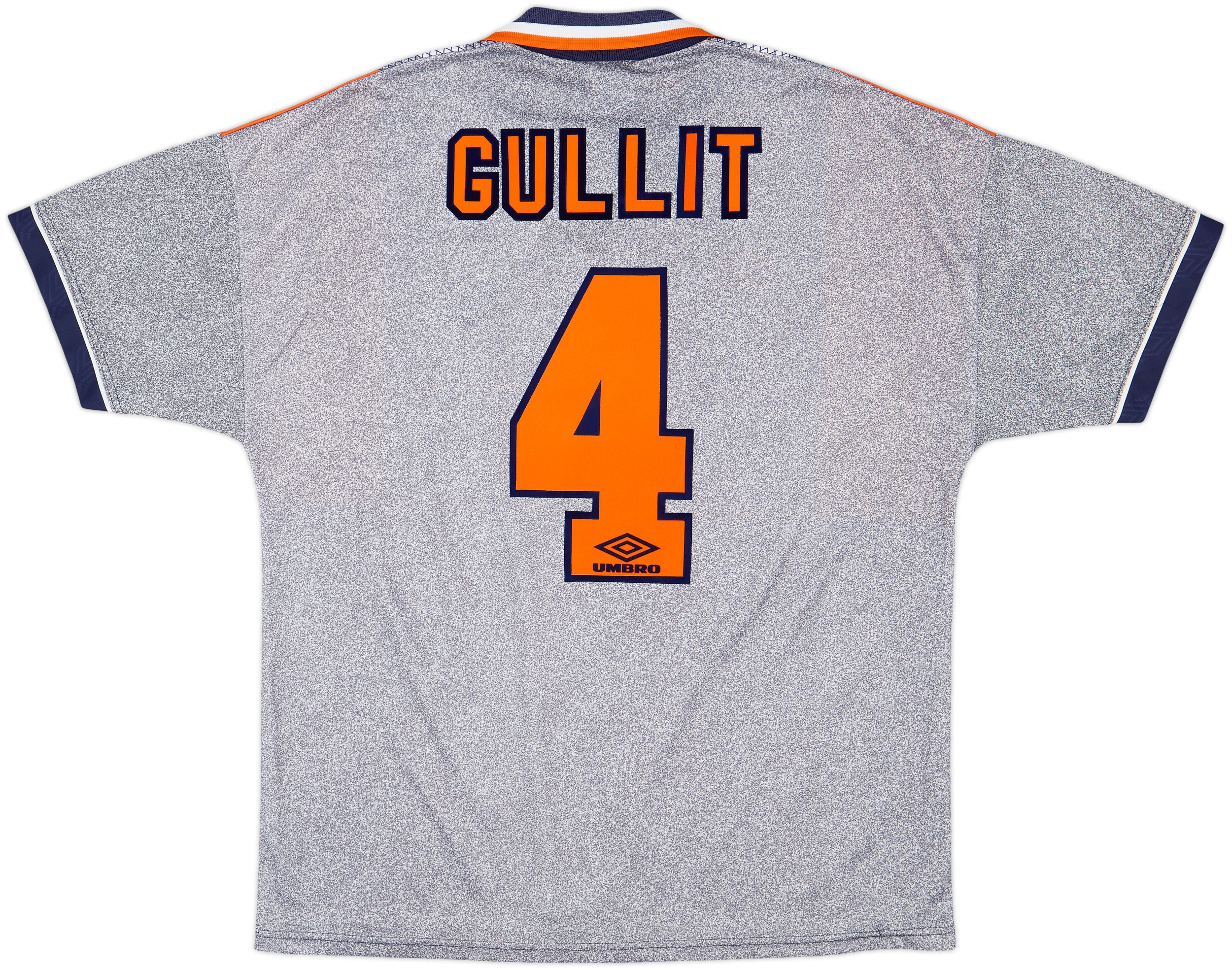 CHELSEA F.C. GULLIT 4 サッカーシャツ 1994/96 GULLIT #4 Chelsea Vintage Umbro Away Football Shirt