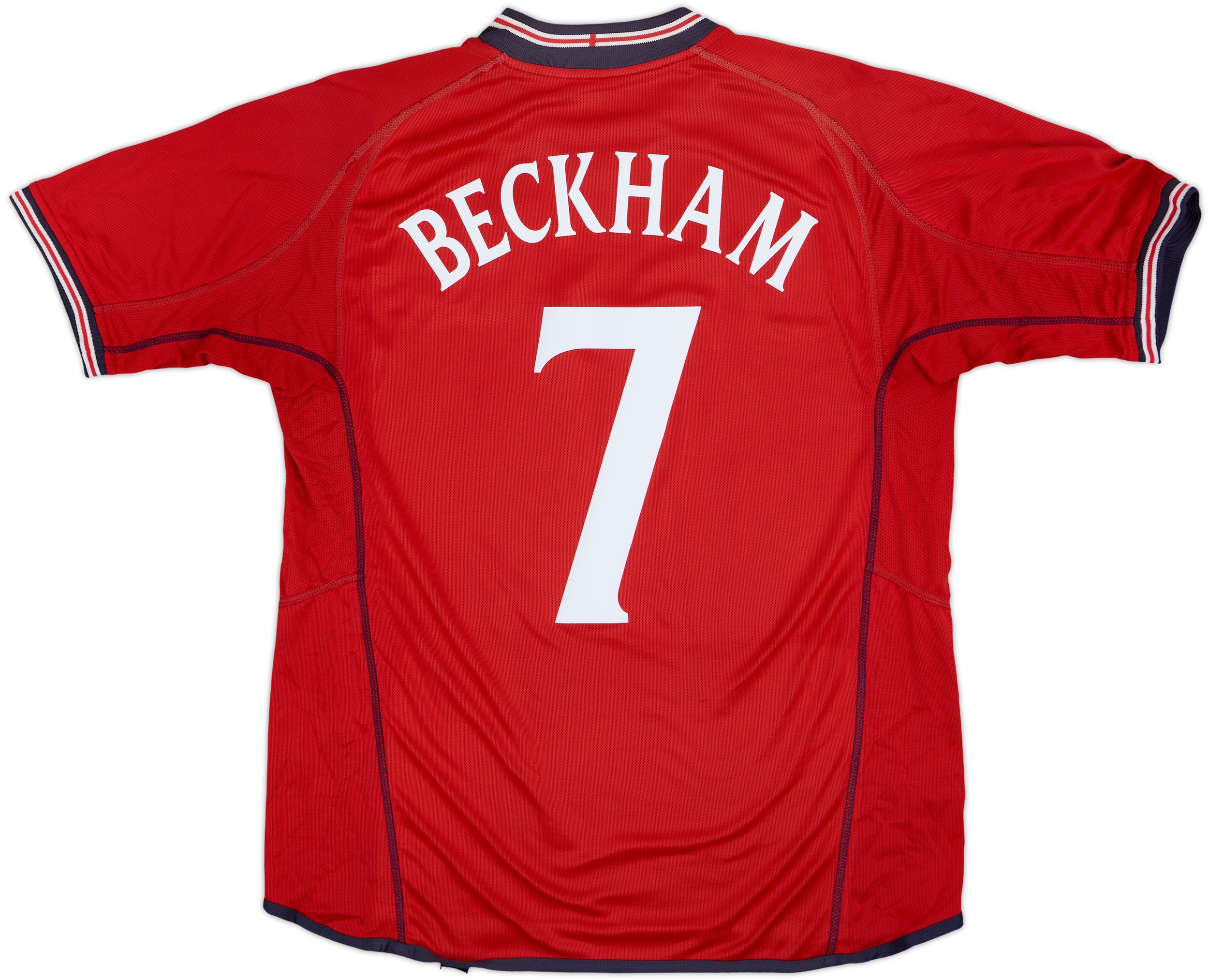 Beckham England 2004 England 06 Shirt 2004-06 England Away Shirt