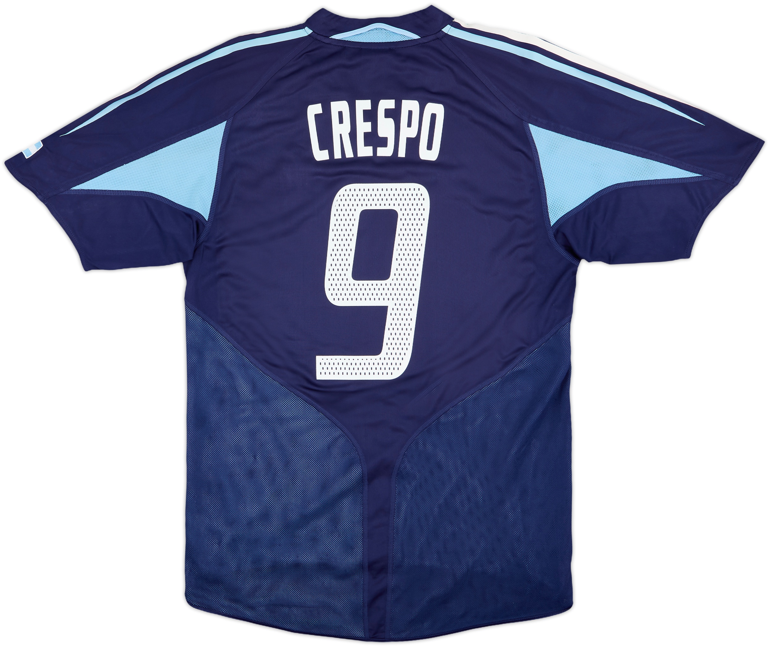 2004-05 Argentina Away Shirt Crespo #9 - 8/10 - (M)