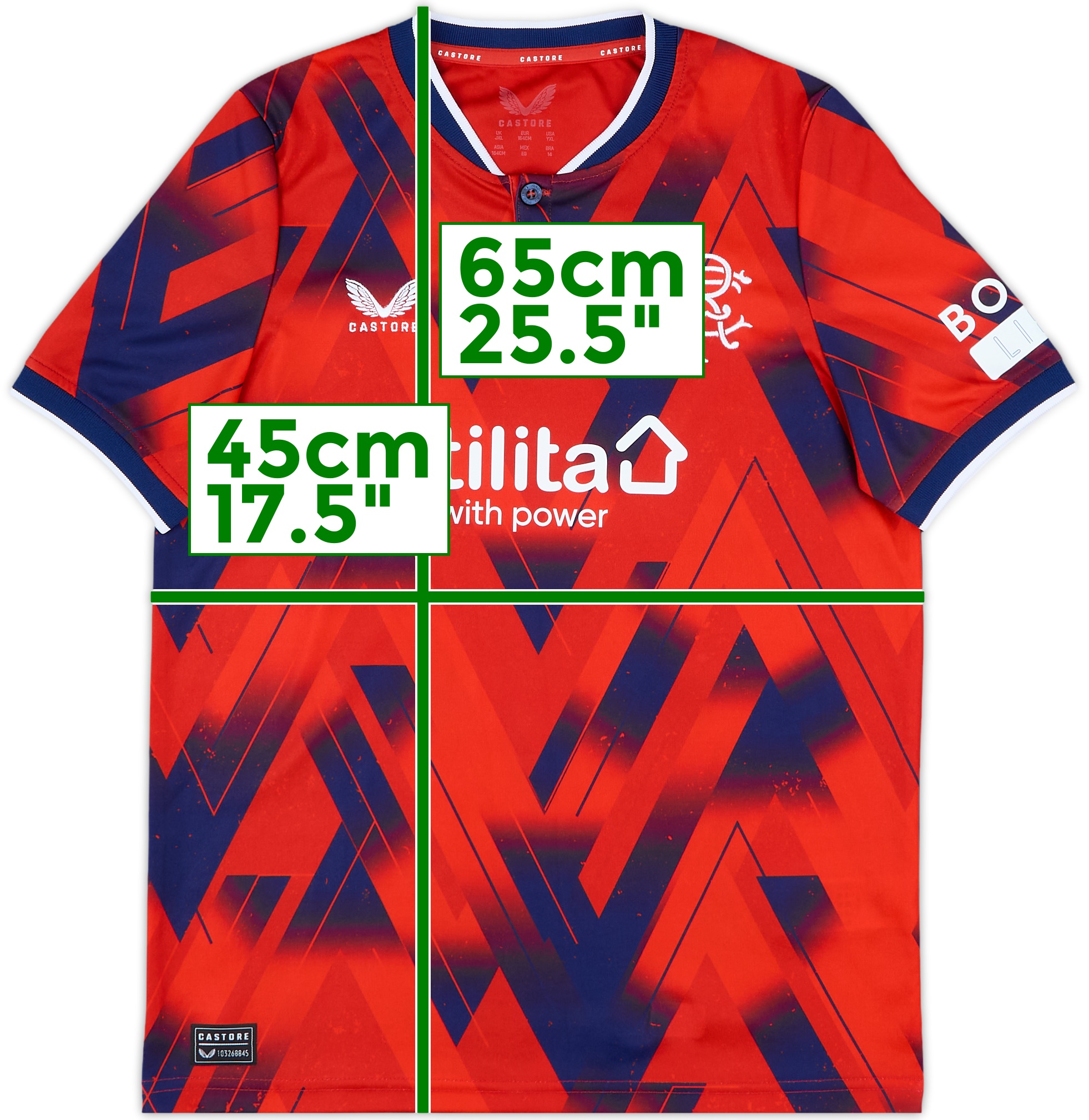 30’s Football Shirt フットボールシャツ　マルチカラー 30's Football Shirt フットボールシャツ マルチカラー 30's