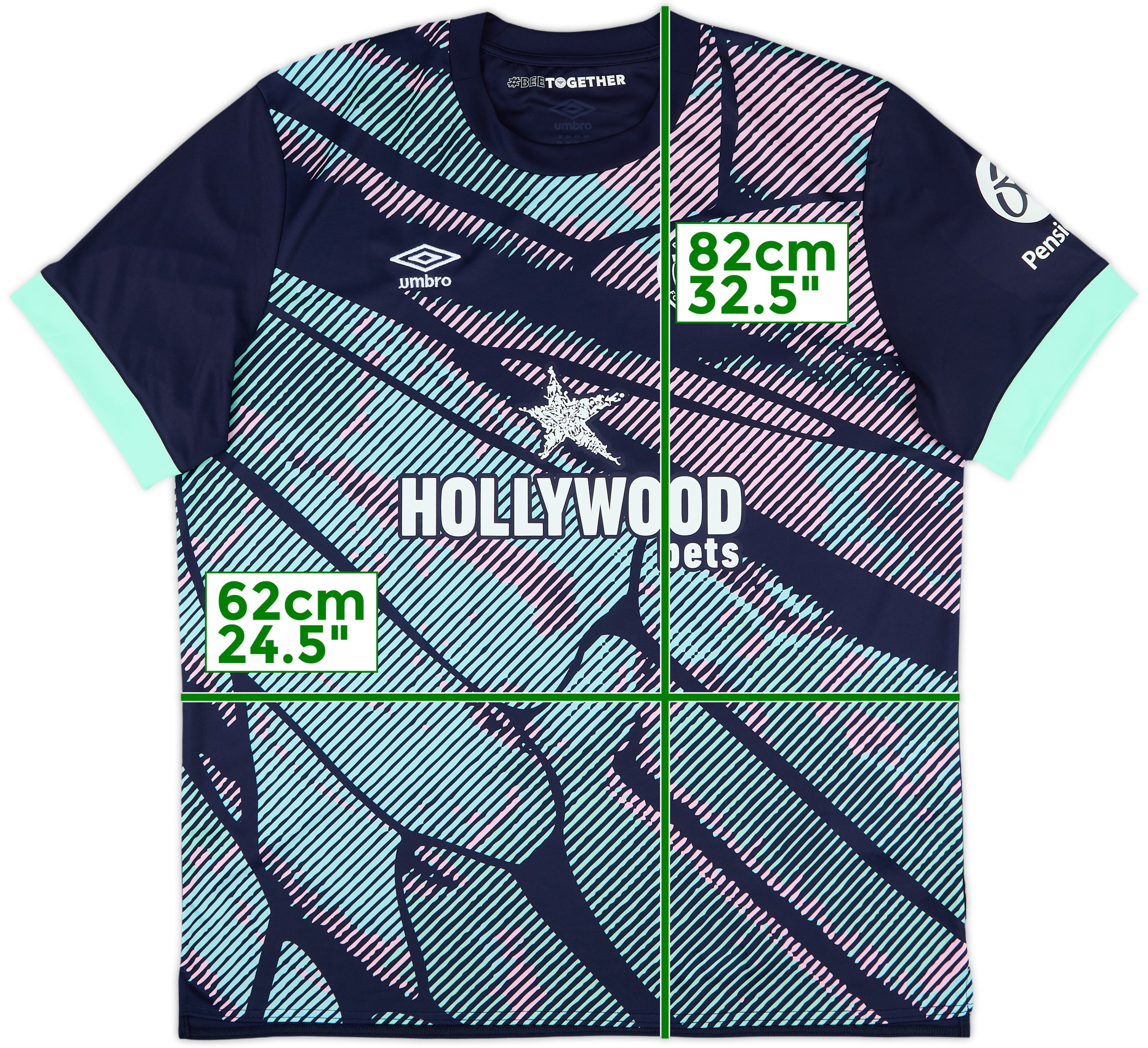 2023-24 Brentford Third Shirt - 10/10 - (XXL)