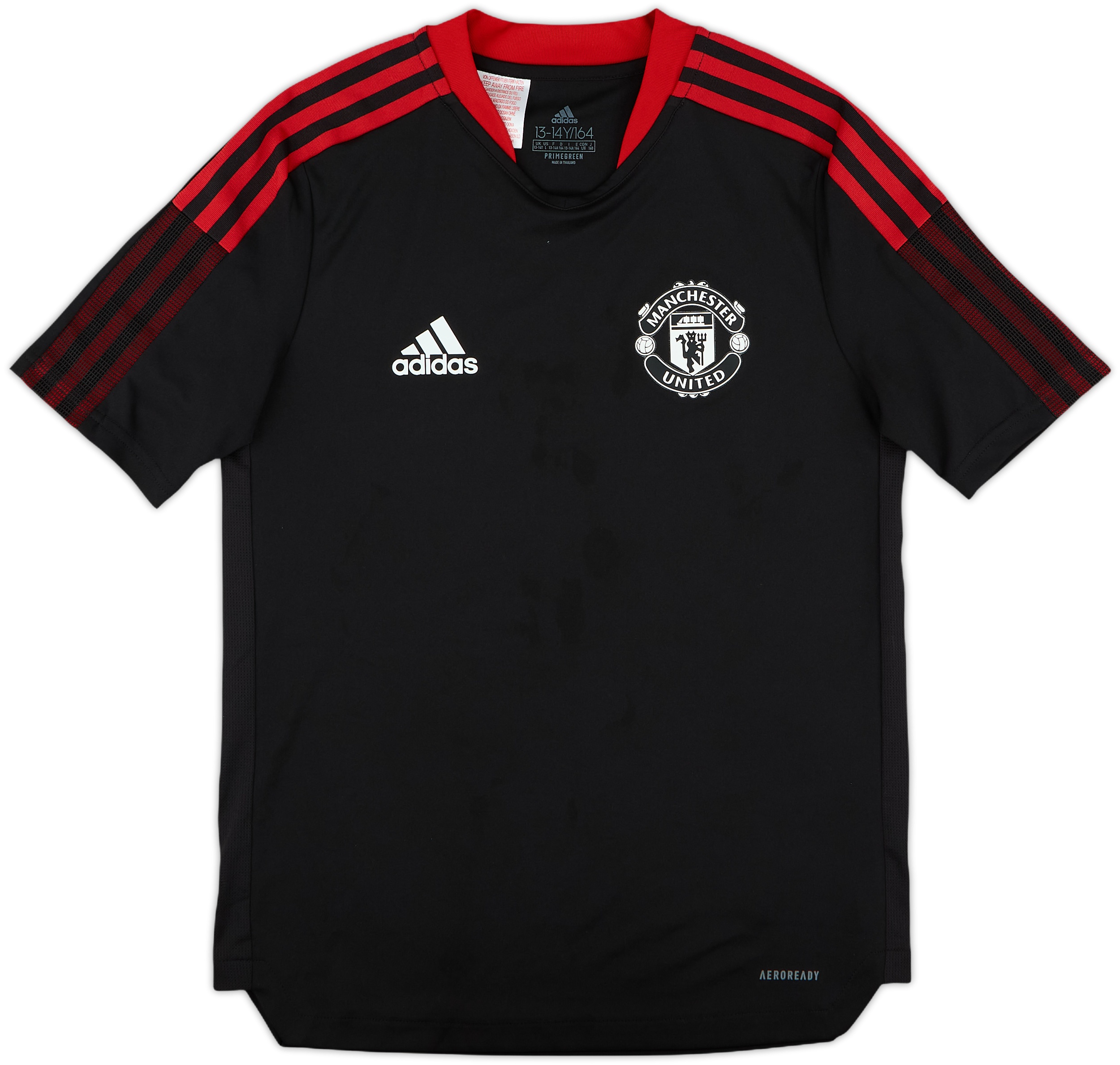 2021-22 Manchester United adidas Training Shirt - 8/10 - (L