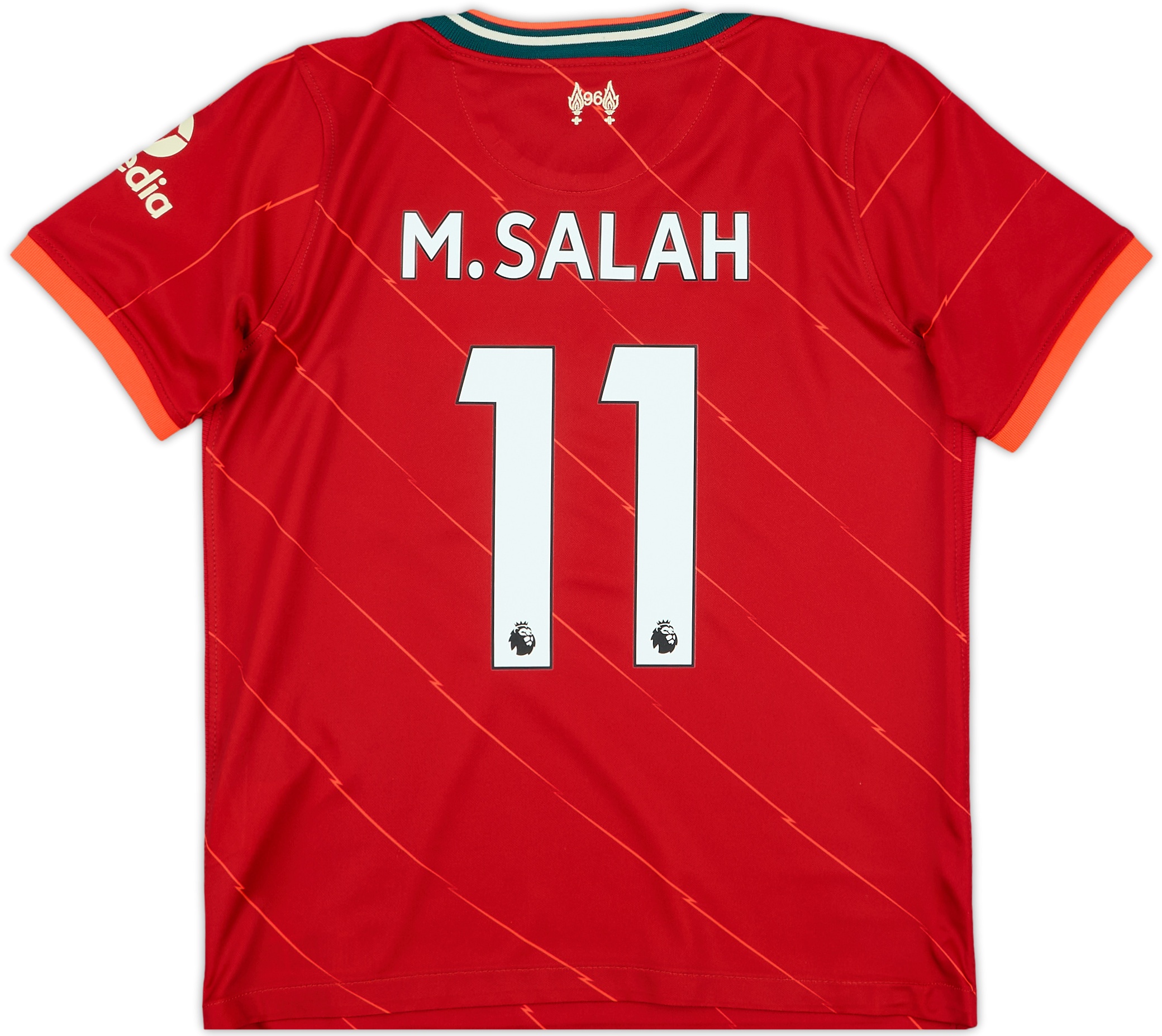 Liverpool M.SALAH 11 2020-21ホーム 2021-22 Liverpool Authentic Home Shirt M.Salah #11 (XS)