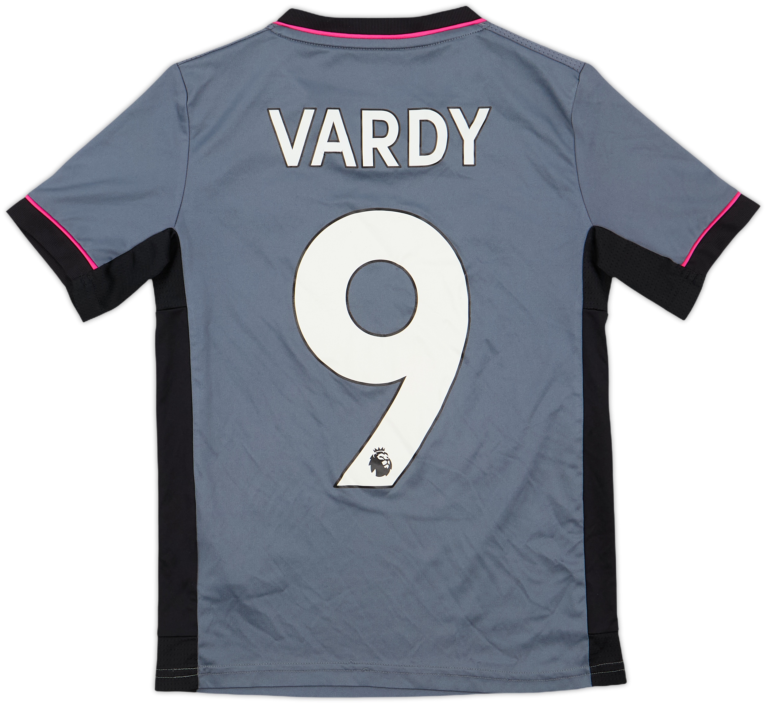 2021-22 Leicester Third Shirt Vardy #9 - 8/10 - (S.Boys)