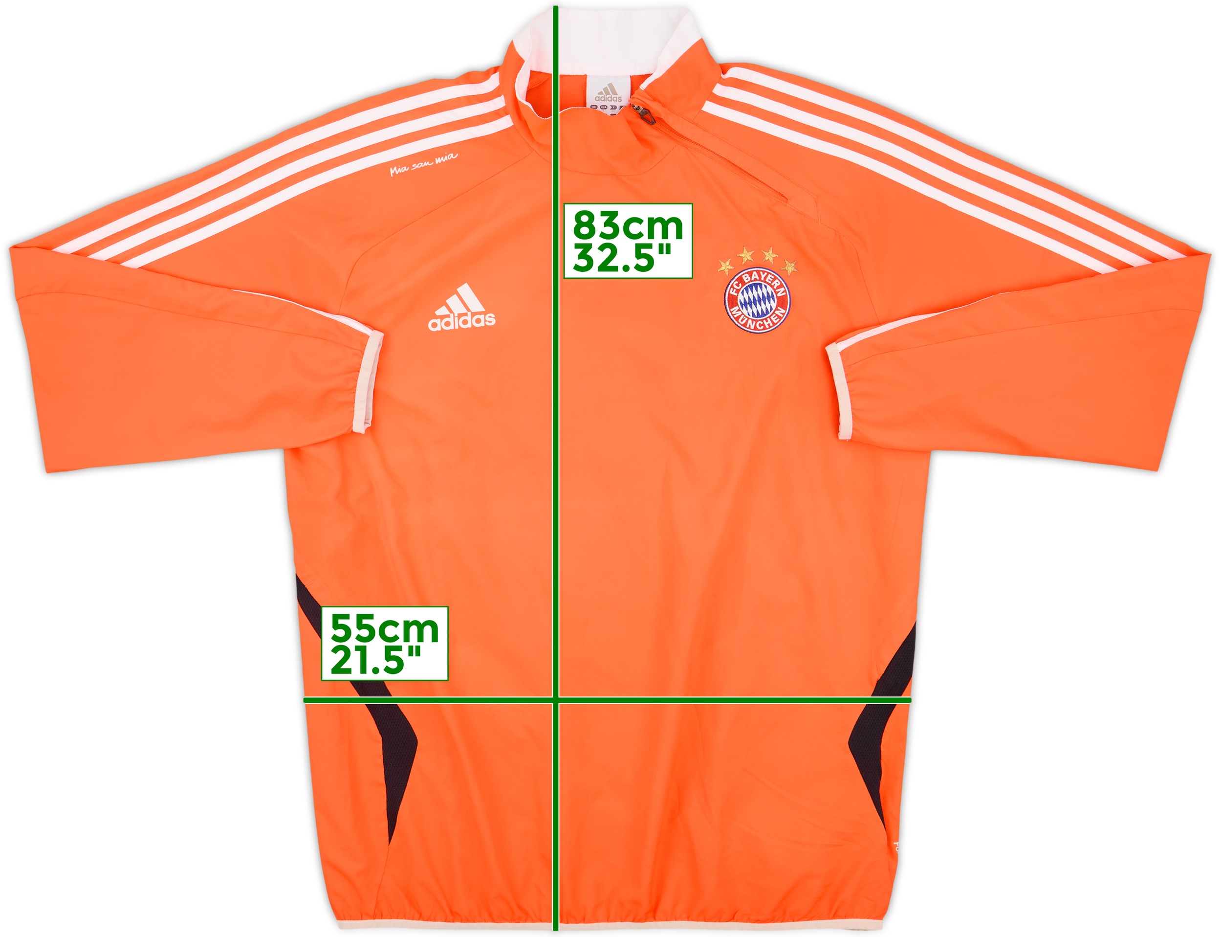 adidas Bayern München サッカーウェア XL 2014-15 Bayern Munich adidas Track Jacket - 7/10 - (L)