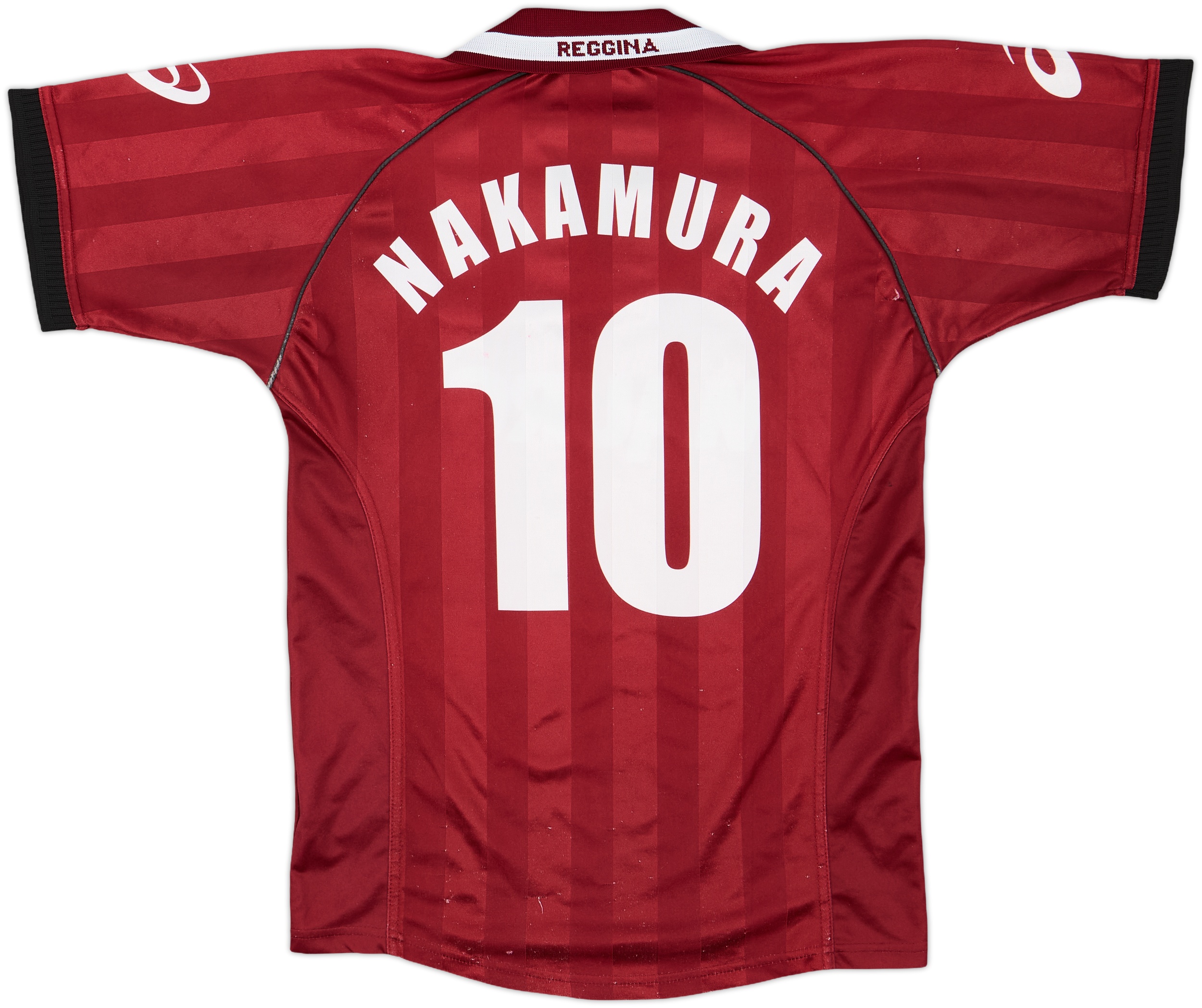 2002-03 Reggina Home Shirt Nakamura #10 - 6/10 - (S)