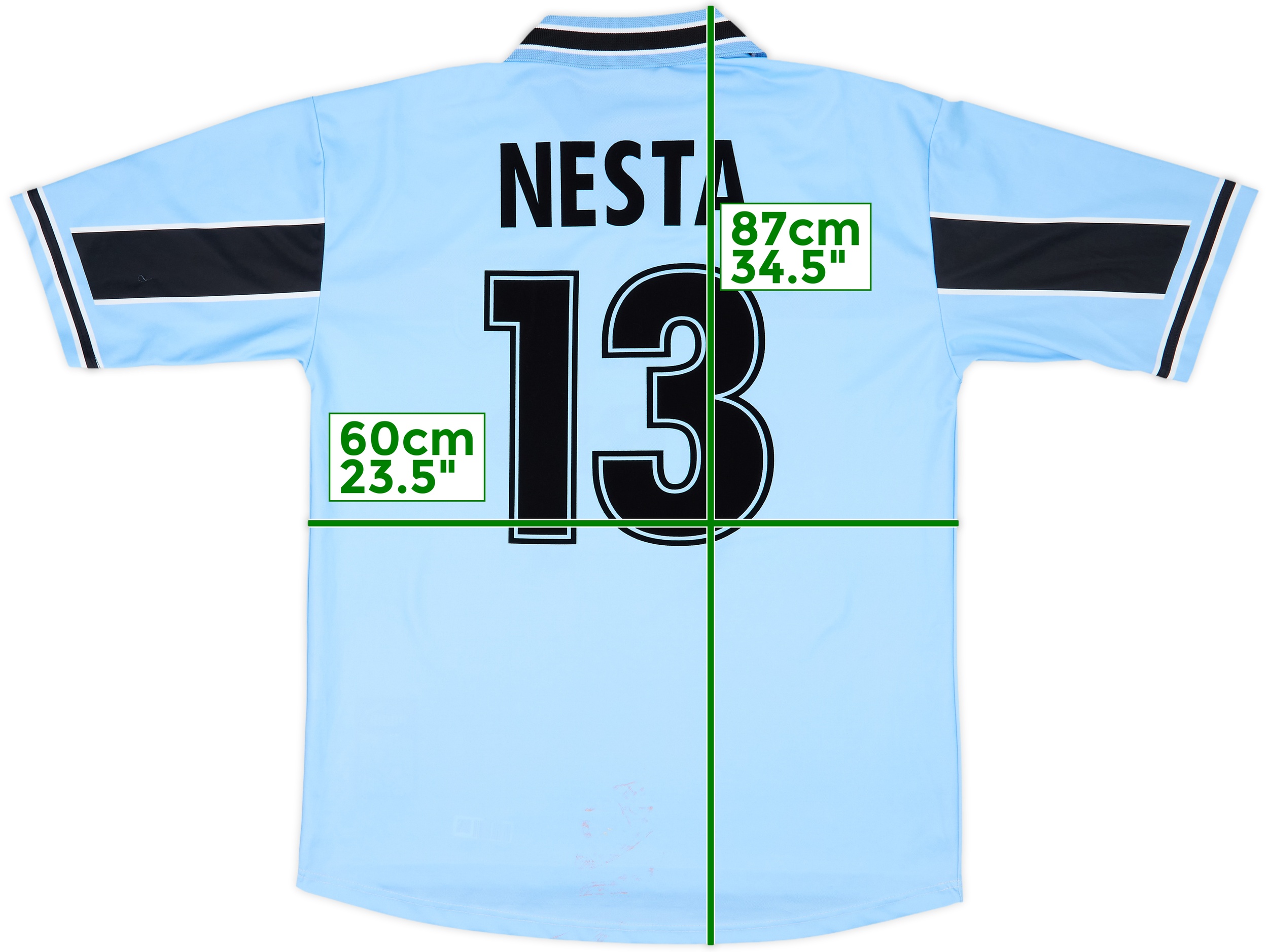 t*n様 【正規品】SS Lazio 1998/1999 NESTA 13 060825615938-