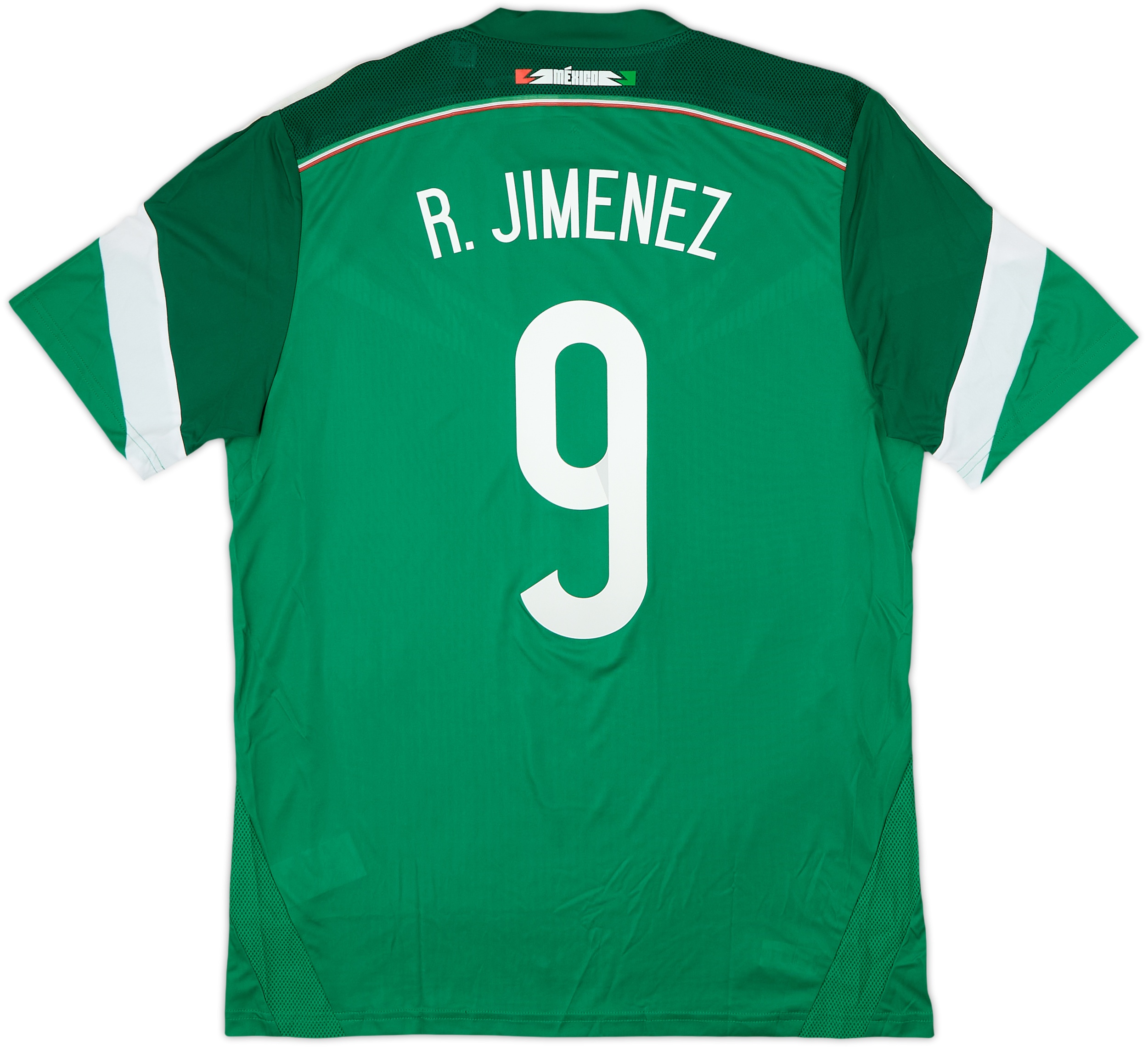 2014-15 Mexico Authentic Home Shirt R. Jimenez #9 (L)