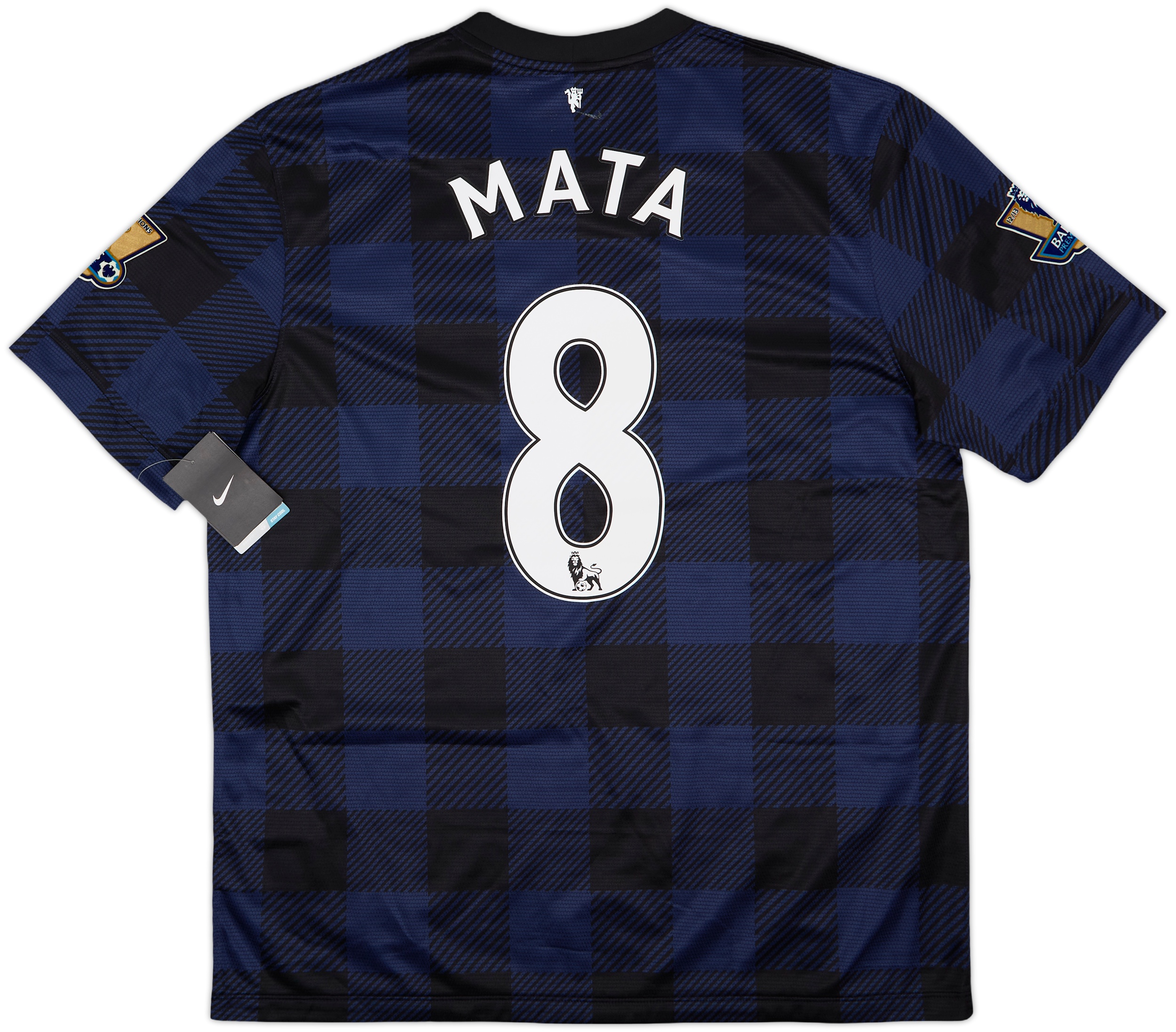 13-14 MANCHESTER UNITED away NIKE Mサイズ 2013-14 Manchester United Away Shirt Mata #8 (XL)