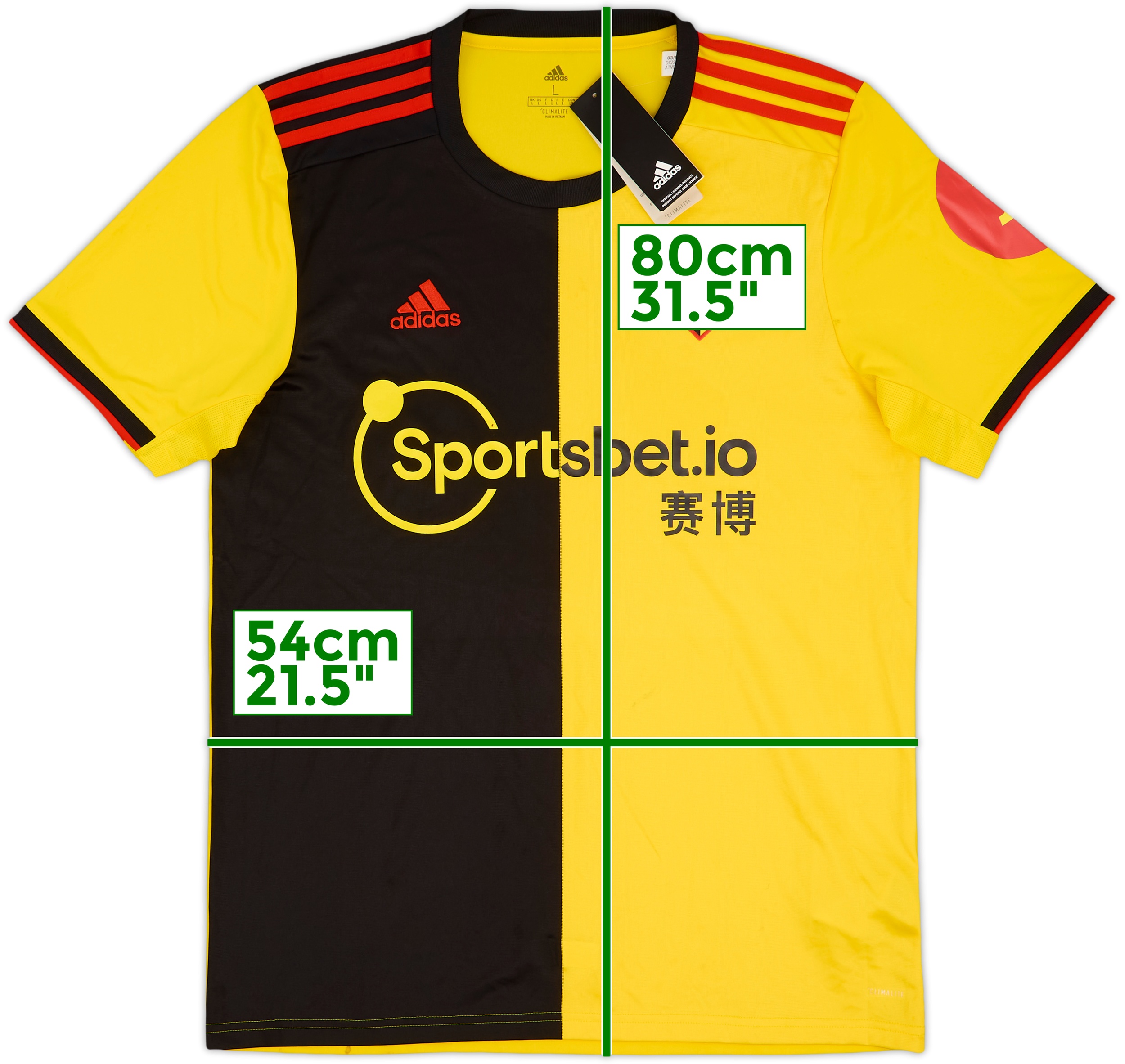 2019-20 Watford Home Shirt (L)