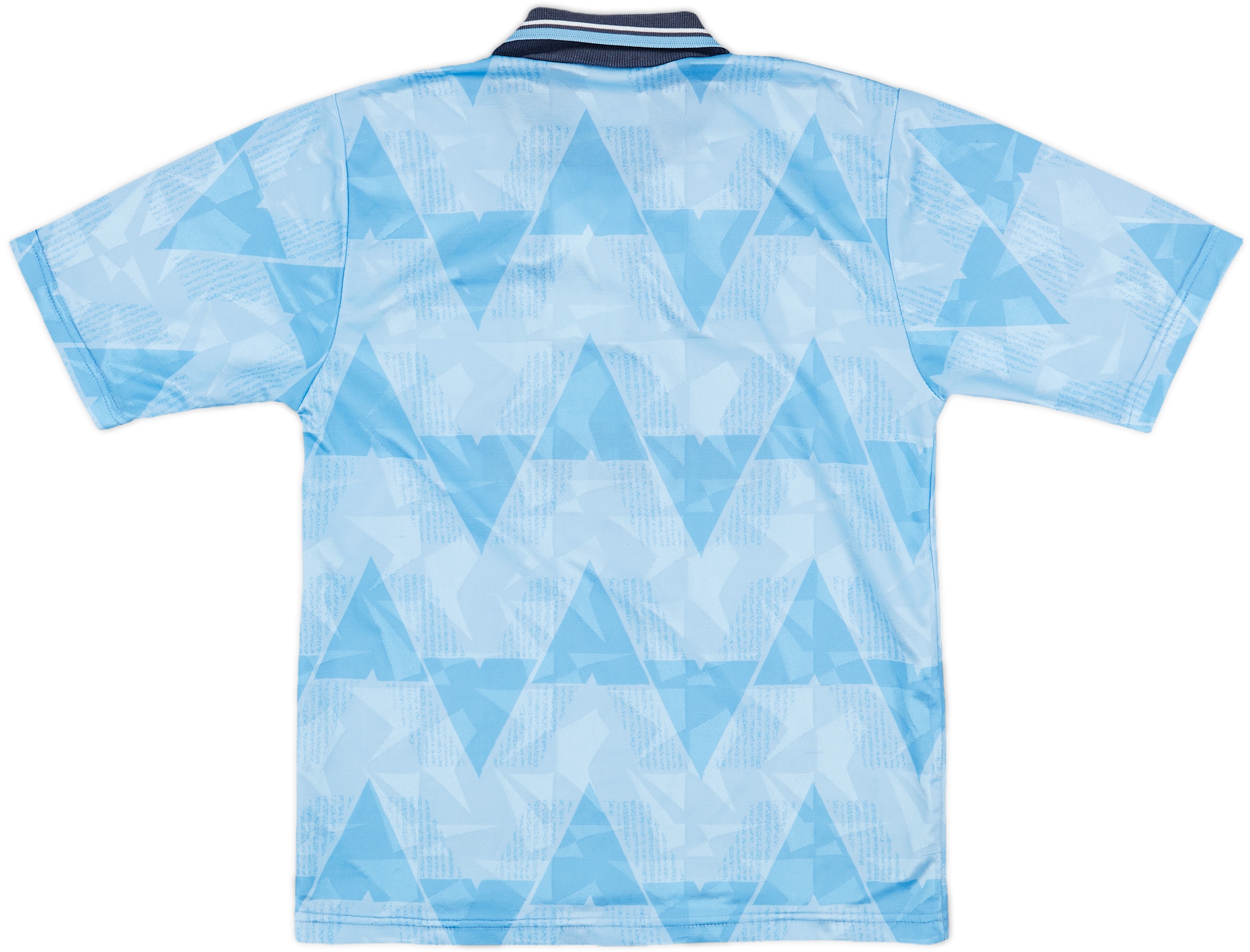 1989-91 Manchester City Home Shirt - 7/10 - (S)