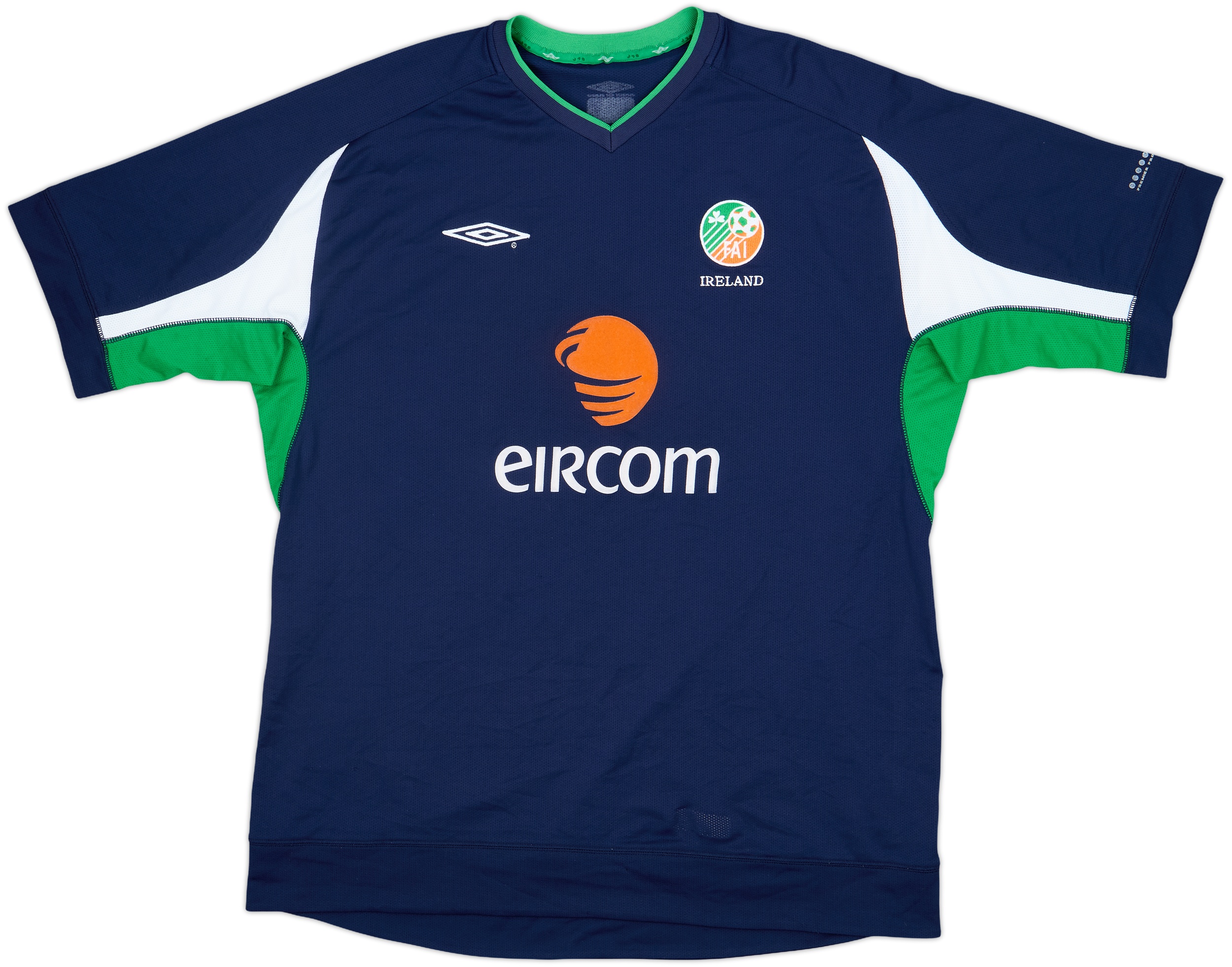 2002-03 Ireland Umbro Training Shirt - 8/10 - (XXL)
