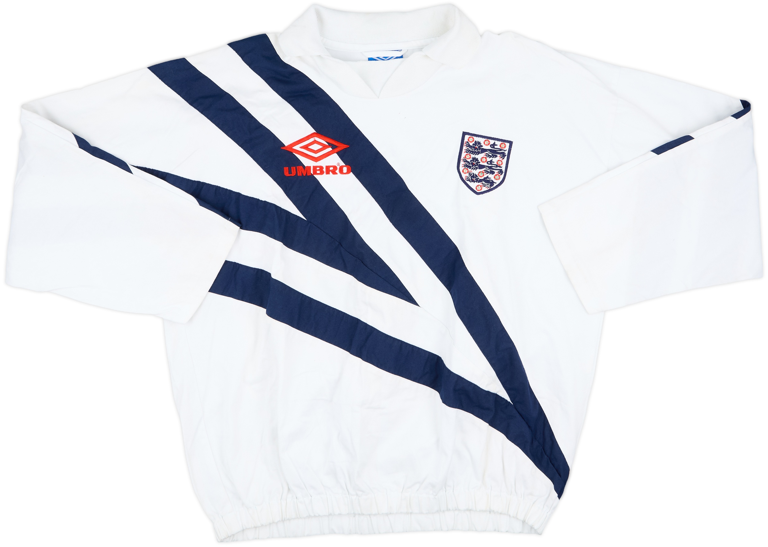 1993-95 England Umbro Drill Top - 6/10 - (XL)